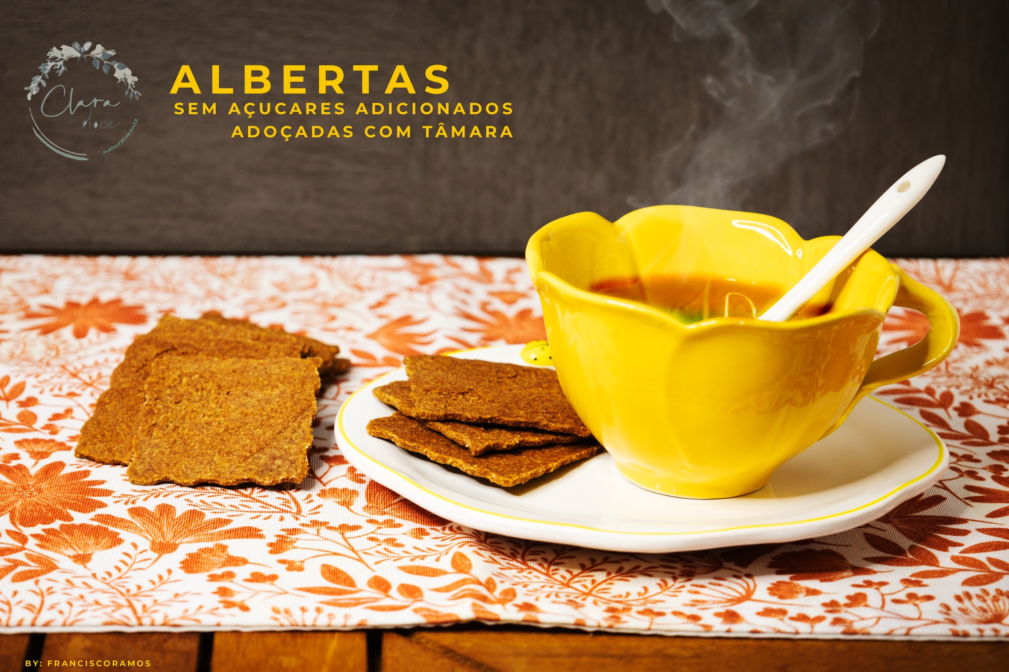 Há combinações que sabem a casa. 🤍☕
As nossas Bolachas Albertas são feitas para esses momentos — simples, quentes e cheios de conforto.
Sem açúcares adicionados e adoçadas naturalmente com tâmara, são o equilíbrio perfeito entre sabor e bem-estar.
Perfeitas para acompanhar um chá, um café… ou um momento só teu. ✨
#bolachasalbertas
#semaçucar
#snacksaudavel
#feitoComAmor
#momentosimples
#saboresnaturais
#lancheperfeito