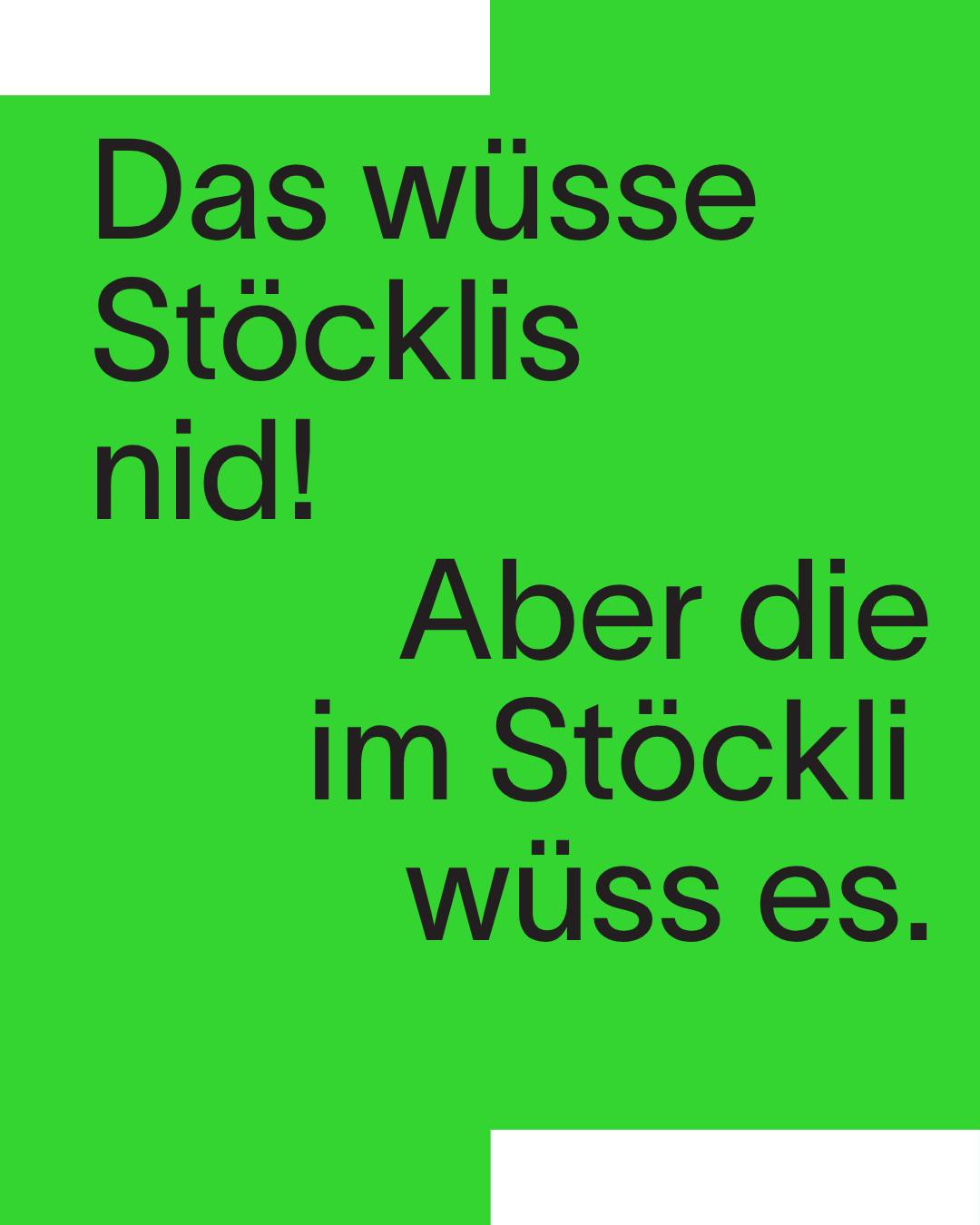 Wissen steckt nicht nur im Namen – sondern im Alltag.
Im e-spycher sammeln wir genau dieses Wissen:
Erfahrungen, Erinnerungen und Geschichten aus der Region.
👉 Kennst du jemanden im Stöckli?
Schick es weiter oder markiere die Person.
U was weisch de du? Verzeu mau!
Teile dein Wissen im e-spycher.