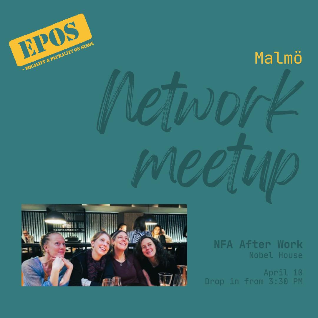 EPOS AW under Nordic Folk Alliance - Malmö 🥂
(English below)
Den 10 april kl 15:30 - Nobel House, Per Weijersgatan 6, 211 34 Malmö
Nordic Folk Alliance är på ingång och flera personer från EPOS styrelse är på plats - och förhoppningsvis ett gäng medlemmar!
Efter programpunkten Folk/Root Train – Building a Regional Network (kl 13:45-15:00) på Nobel House samlas vi för en EPOS AW på Nobel House's “Cozy hours”.
❕Du är välkommen till AW:n även om du inte har biljetter till NFA!
Om du kommer dit men har svårt att hitta oss kan du kontakta Anna Fält på tel 076-321 86 83.
Välkommen att hänga med oss! 🥳
<><><><><><><><><><><><><><><><><><><><><><><><>
EPOS AW at Nordic Folk Alliance - Malmö 🥂
April 10 from 3:30 PM - Nobel House, Per Weijersgatan 6, 211 34 Malmö
Nordic Folk Alliance is just around the corner, and several members of the EPOS board will be there—along with a bunch of our members, hopefully!
Following the session Folk/Root Train – Building a Regional Network (1:45 PM – 3:00 PM) at Nobel House, we will gather for an EPOS After Work during Nobel House’s “Cozy Hours.”
❕You are more than welcome to join the After Work even if you don’t have tickets for NFA!
If you’re there but having trouble finding us, feel free to contact Anna Fält at +46 76-321 86 83.
Welcome! 🥳