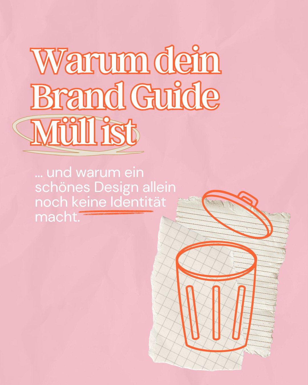 Ein Styleguide allein ist kein Branding.
Ja, er ist wichtig.
Aber er ist nur das Ergebnis – nicht die Grundlage.
Das Problem:
Viele Marken starten genau dort.
Bei Farben, Schriften und Layout.
Und wundern sich später,
warum sich alles austauschbar anfühlt.
Marke entsteht nicht durch Design-Regeln.
Sondern durch Klarheit:
➡️ Wofür stehst du?
➡️ Wie sprichst du?
➡️ Was unterscheidet dich wirklich?
Im Karussell zeigen wir dir, wo Branding wirklich beginnt und warum ein PDF allein nicht reicht. ☝🏼
🔖 Speichern lohnt sich.
#gagstudio #branding #markenstrategie #designthinking #brandidentity