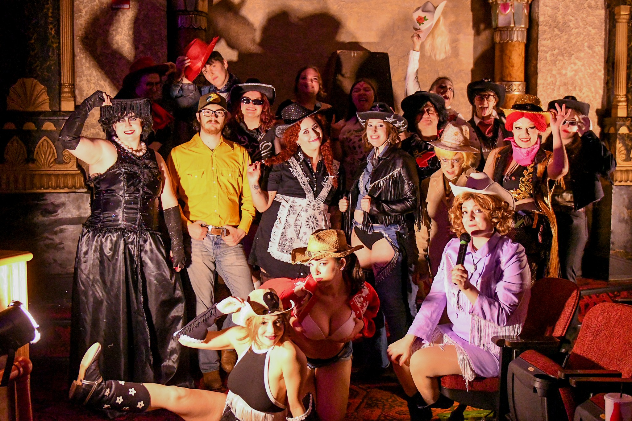 Thank you to everybody who came to our Rootin' Tootin' Rocky Western Show! This weekend is another big one for us - Switch Show! Will you be there?
#sensualdaydreamscast #rockyhorrorpictureshow #mkefilm #orientaltheatre #rockyhorror
