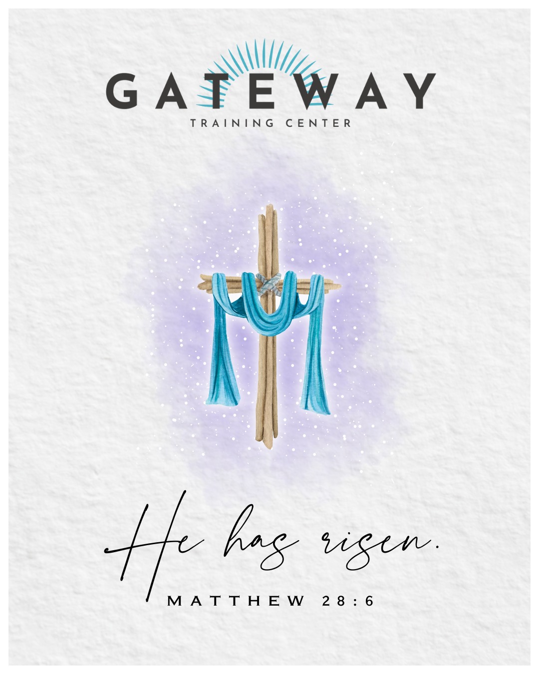 He is not here; He has risen, just as He said. (Matthew 28:6)
Today we celebrate the victory that changed everything.
The empty tomb is not just a moment in history — it is the foundation of our faith and the hope we carry into every nation and culture.
Because He lives, we are called to go.
To share.
To bring the message of life to the world.
At Gateway Training Center, we believe the resurrection is not only something we celebrate — it’s something we proclaim across cultures.
He is risen. He is risen indeed.
#EasterSunday #HeIsRisen #Matthew286 #GatewayTrainingCenter #FaithInAction #ResurrectionHope #GlobalMission