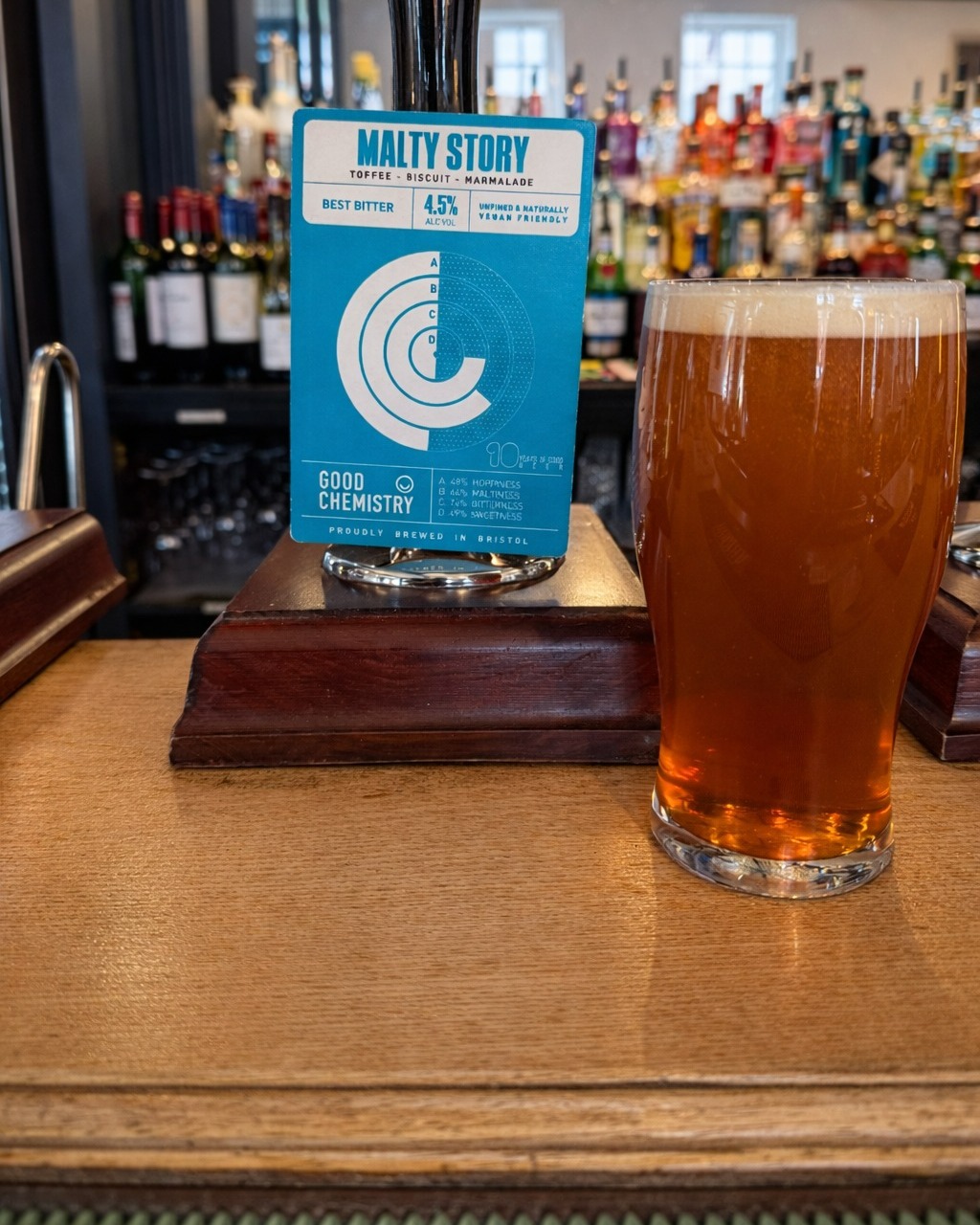 🍺 Real Ale of the Week 🍺
This week we’re pouring Malty Story from Good Chemistry — a cracking best bitter full of flavour.
✨ Tasting notes: Toffee • Biscuit • Marmalade
🍻 Smooth, balanced, and easy drinking at 4.5%
💷 Just £4.70 a pint