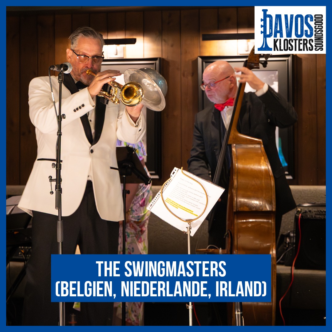 🎷 Pure Swing Vibes in Davos! ✨
THE SWINGMASTERS bringen den legendären Jazz der 30s–50s zurück – stilvoll, energiegeladen und absolut mitreissend! 💃🕺
🎟️ Tickets sichern & live erleben!
.
.
.
.
.
#SwingMasters #JazzVibes #DavosKlosters #SoundsGoodFestival #LiveJazz #SwingEra #JazzLife #ConcertVibes #MusicLovers #Davos #SoundsGoodFestival #LiveMusic #JazzDavosKlosters #DavosKlosters #LiveMusicSwizterland #Graubünden #LiveMusic #FestivalVibes #SoundsGood2026 #beatsandbrass