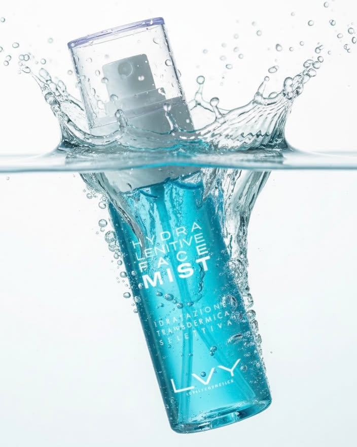 Hydra Lenitive Face Mist
- Głębokie i długotrwałe nawilżenie.
- Natychmiastowy efekt kojący dla skóry podrażnionej i zaczerwienionej.
- Wspomaga odbudowę i równowagę bariery skórnej.
- Zapewnia świeżość i komfort o każdej porze dnia.
- Poprawia jędrność skóry i rozświetlenie cery.
- Może być stosowana jako fixer makijażu.
Przy zamkniętych oczach rozpylić 2–4 dawki na suchą skórę.
Stosować po oczyszczeniu twarzy, do utrwalenia makijażu lub zawsze wtedy, gdy skóra
potrzebuje nawilżenia i ukojenia.