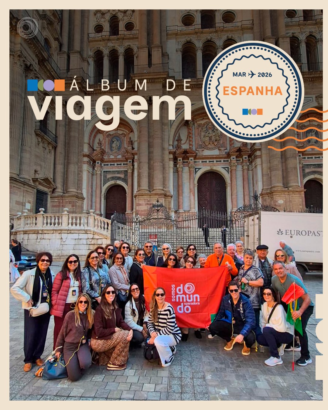 O sul da Espanha já é um destino incrível por si só, mas, na Semana Santa, essa região chega ao seu esplendor. ✨
Nosso grupo voltou de lá depois de dias passando por Málaga, Granada, Córdoba, Sevilha e Ronda, e ainda tivemos o privilégio de acompanhar as tradicionais procissões, com os “pasos” carregados pelos costaleros e a presença dos nazarenos.
Ano que vem tem mais!
Para não perder nenhuma novidade sobre os nossos roteiros, entre no nosso canal do WhatsApp. Link na bio 😉
#domundo #semanasanta #espanha