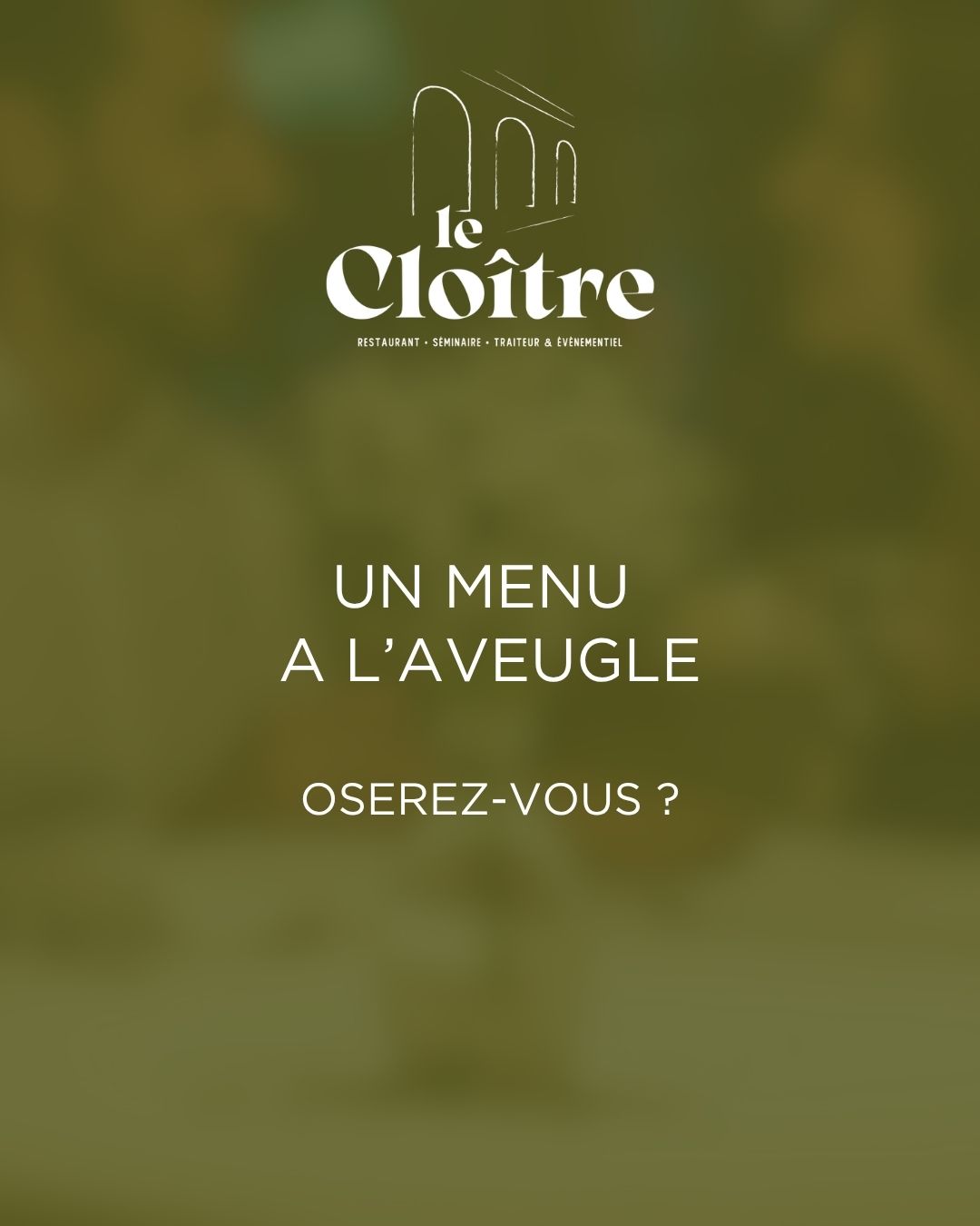 🎲 Prêt à jouer ?
Au Cloître, on vous propose un défi gourmand 😏
👉 Deviner ce qu’il y a dans votre assiette
👉 Se laisser surprendre
👉 Sortir de sa zone de confort
Bienvenue dans notre Menu Signature à l’aveugle 🍽️
Le principe ?
🥩viande ou 🐟 poisson — vous choisissez
🎭 et pour le reste… surprise totale
📅 Du vendredi au dimanche midi
Alors, vous pensez reconnaître tous les ingrédients ? 👀
Réservation directement en ligne https://www.restaurantducloitre.fr/contact
#BourbonLancy #SaoneEtLoire #digoin #moulinssurallier03 #bourbonlancy #moulinssurallier03000 #restaurantducloitre #destinationsaonetloire #route71 #decıze #RestaurantDeCharme #SurpriseGourmande #MenuSignature #RestaurantDuCloître #bourgogne