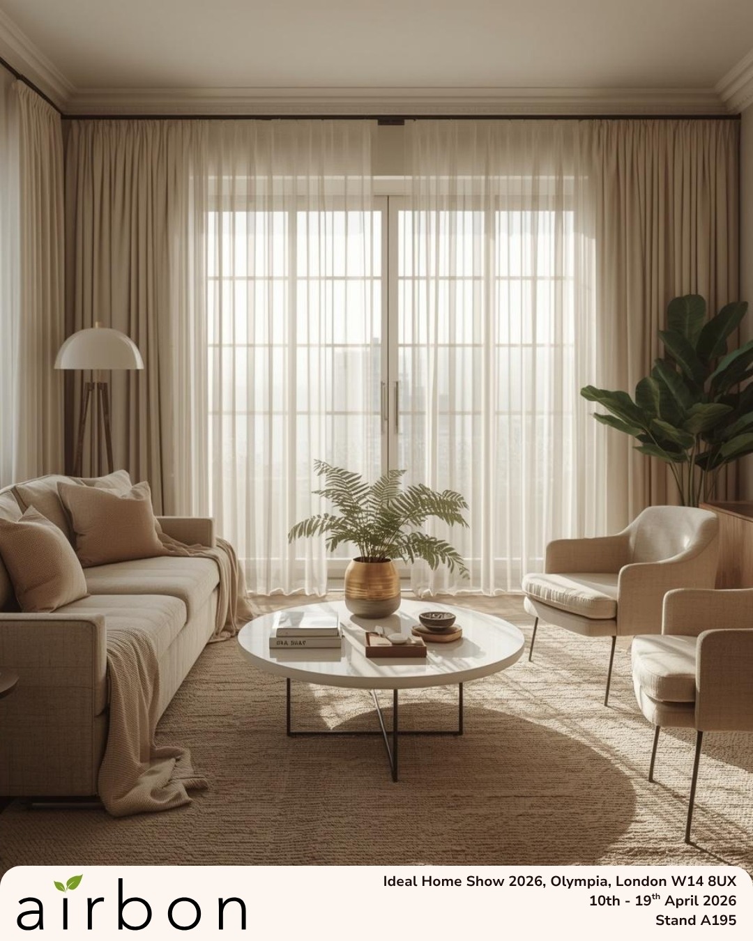 The spaces we live in deserve more than we give them. We've been working on something that changes that.
Stay with us. 🌬️
@ideal_home_show
#Airbon #IHS2026 #SomethingInTheAir