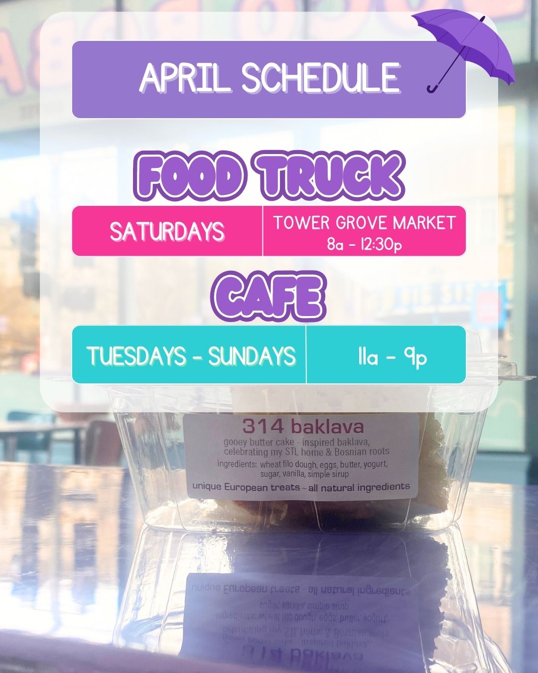 We're back at @tgfarmersmarket with the food truck this weekend. Our faves showed up… and brought new friends 👀✨