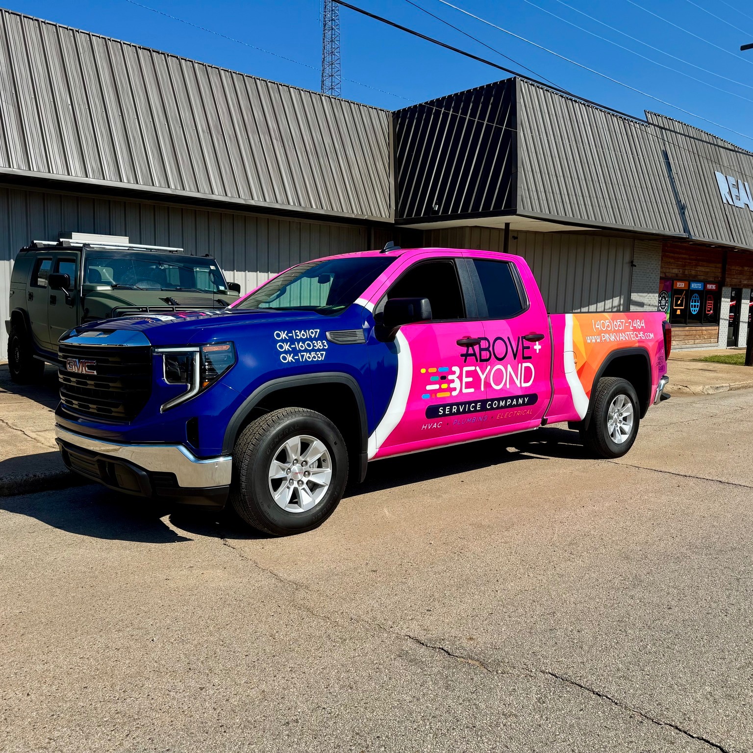 Bold & vibrate colors, quality vinyl that holds up, and a professional installation.
We recently completed this full vehicle wrap for Above & Beyond Service Company, and this one definitely turns heads. With such vibrant brand colors, it was important that every stage — from print production to final installation — delivered the bold, high-impact look their brand deserves.
At Real Graphics, we know great wraps are about more than just covering a vehicle — they’re about color accuracy, clean application, and creating a finished product our clients are proud to drive. #realgraphicswraps