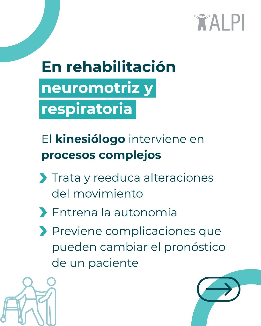 En ALPI, cada avance cuenta… y detrás de muchos de ellos, hay un kinesiólogo acompañando 💙
En el Día del Kinesiólogo, reconocemos su dedicación, compromiso y el rol fundamental que cumplen en cada proceso de rehabilitación.
Deslizá para conocer más sobre su trabajo.
📞 (011) 4839-7700
📱 WhatsApp 11-3332-9926
📩 turnos@alpi.org.ar
#DíaDelKinesiólogo #Kinesiología #Rehabilitación #ALPI #Salud