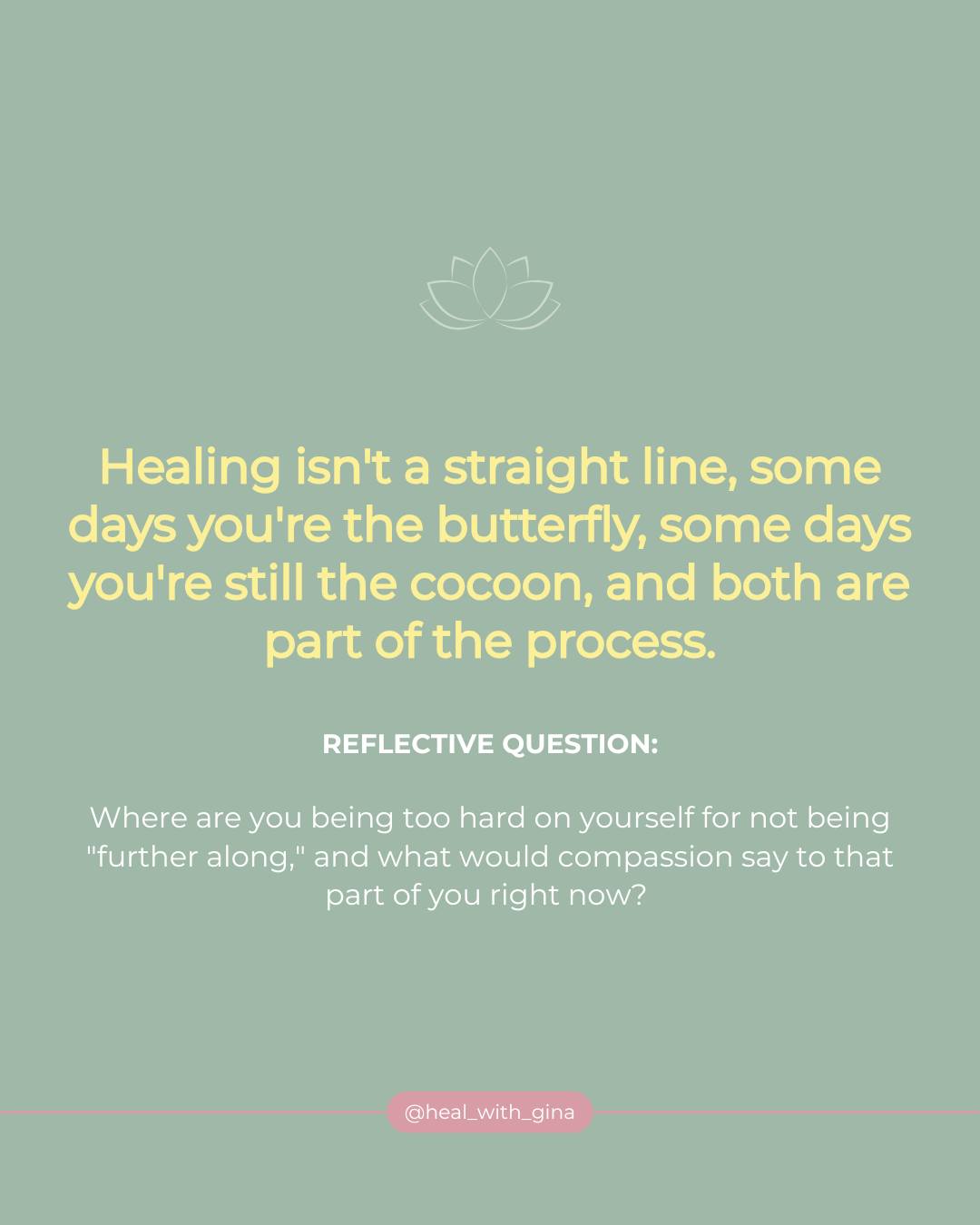 It’s easy to measure your growth by how far you think you should be by now.
But healing doesn’t follow timelines — it follows capacity.
Some days feel open, light, expansive.
Other days feel slow, quiet, and inward.
Both are movement.
What if you stopped measuring your progress…
and started meeting yourself exactly where you are today?
What does that version of you need right now? ✨
#healingjourney #gentlehealing #innerwork
#selfcompassion #emotionalhealing #personalgrowth
#mindbodyconnection #nervoussystemhealing
#selfawareness #slowliving #healwithgina