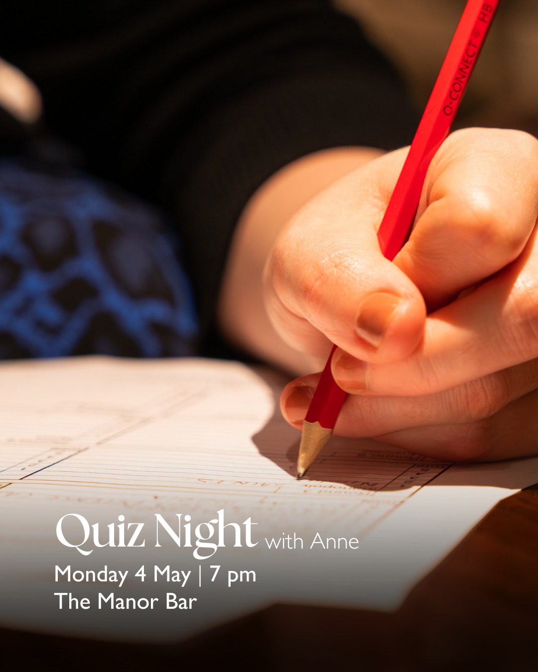 Test your knowledge at our fun and FREE Quiz Night.
The specialist round topic will be all about 'Taylor Swift' 👱🏻♀️
🗓️ 4 May
📍 The Manor Bar
🕖 Starts at 7 pm