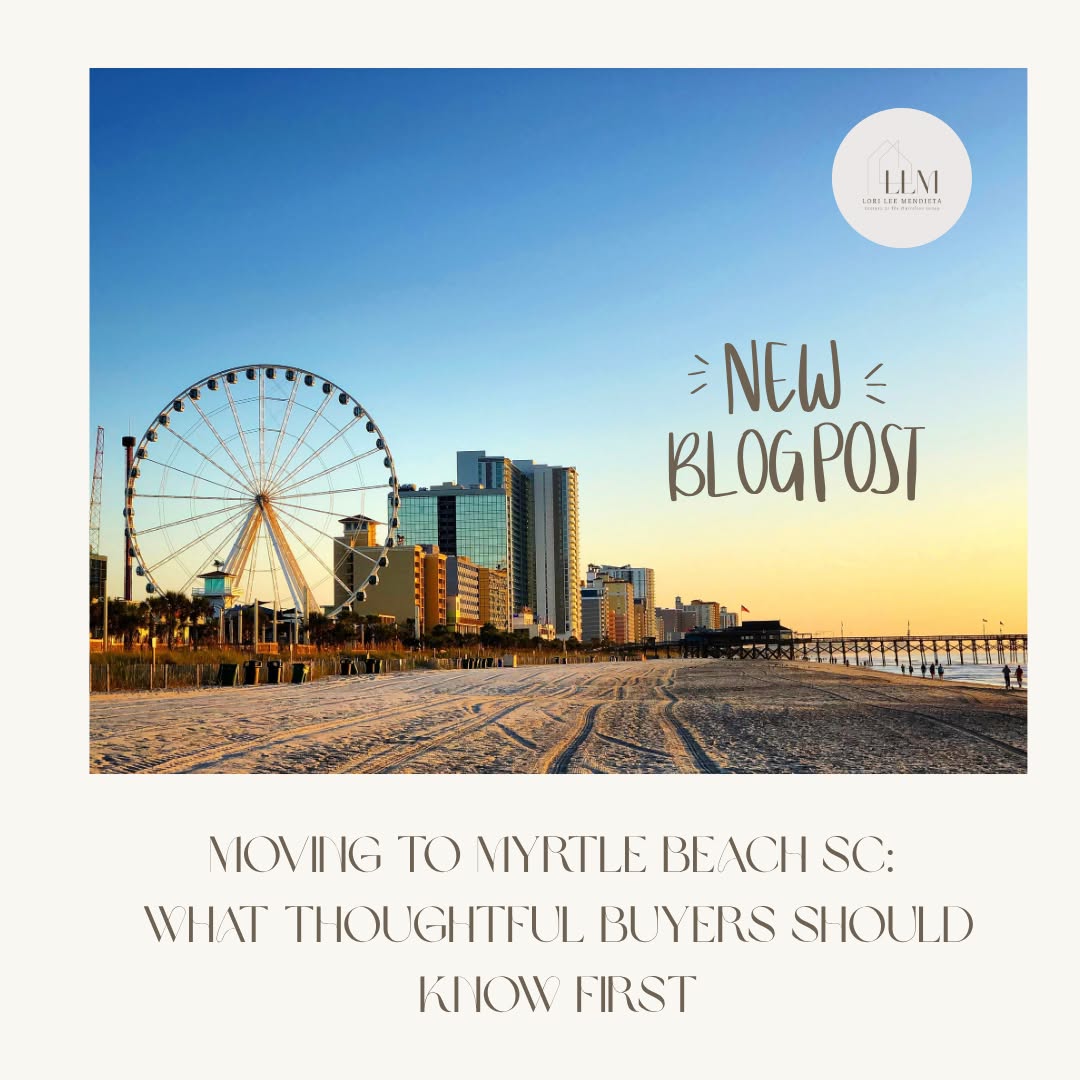 Relocating to Myrtle Beach is more than just finding a home near the water. It is a shift in how your daily life functions and how much ongoing responsibility you want tied to your property.
Most of the "unsettled" feelings buyers have come from not understanding the specific structure of real estate in South Carolina. Once that structure is clear, the process becomes predictable.
I have put together a guide on what matters most for thoughtful buyers:
Why the defined due diligence timeline prevents second-guessing.
The role of the closing attorney in a controlled transaction.
How property types from HOAs to condos impact your long-term costs and financing.
Understanding coastal factors like flood zones and insurance early on.
The right choice depends on how much time and attention you want your home to require.
If you are planning a move to the Grand Strand, you can find the link to the full blog post in my bio. I am always happy to have a quiet conversation about your plans if you find that helpful, with no pressure or rush.
#myrtlebeach #southcarolinarealestate #grandstrand #relocation #lorimendieta #movingtosc #realestatetips #myrtlebeachhomes