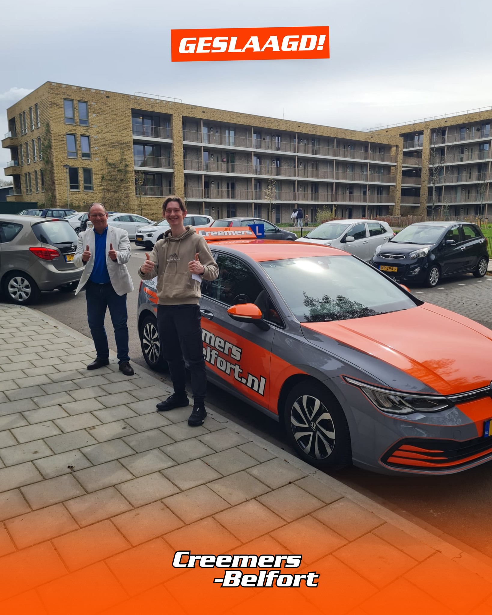 𝗚𝗘𝗦𝗟𝗔𝗔𝗚𝗗 🎊
Gefeliciteerd Ivo. Net als je broer in één keer geslaagd voor je autorijbewijs! 🚗 Veel veilige kilometers gewenst 🙌
——
💻 Bekijk onze website via www.creemers-belfort.nl
📞 Vragen? Bel/WhatsApp ons op +31 6 25 34 26 57
𝘼𝙪𝙩𝙤 - 𝘽𝙧𝙤𝙢𝙛𝙞𝙚𝙩𝙨 - 𝙈𝙤𝙩𝙤𝙧 - 𝙏𝙖𝙭𝙞 - 𝙑𝙧𝙖𝙘𝙝𝙩𝙬𝙖𝙜𝙚𝙣 - 𝘽𝙪𝙨 - 𝙃𝙚𝙛𝙩𝙧𝙪𝙘𝙠 - 𝘾𝙤𝙙𝙚 95