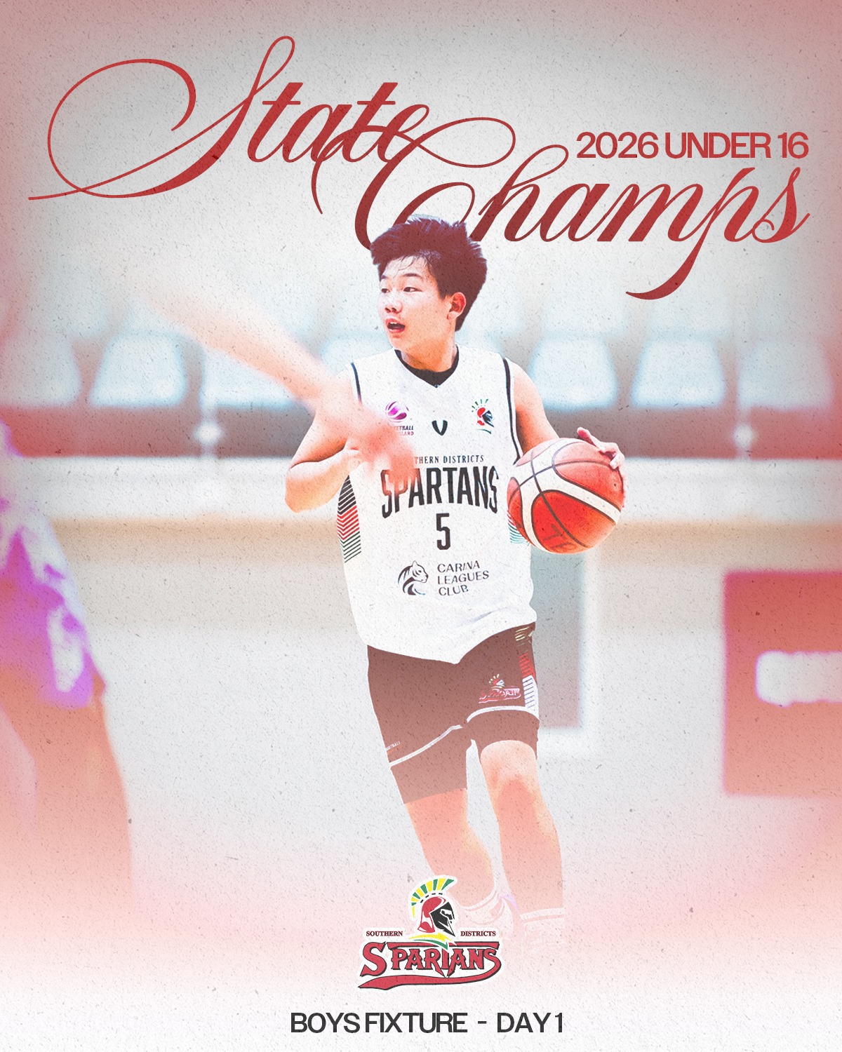 𝗨𝗡𝗗𝗘𝗥 𝟭𝟲 𝗕𝗢𝗬𝗦 𝗦𝗧𝗔𝗧𝗘 𝗖𝗛𝗔𝗠𝗣𝗦 𝗜 𝗗𝗮𝘆 𝟭
State champs kicks off today for our 4️⃣ Under 16 teams!
Good luck everyone with what is set to be 4 massive days of hoops 💪🏻
#DarksideFamily