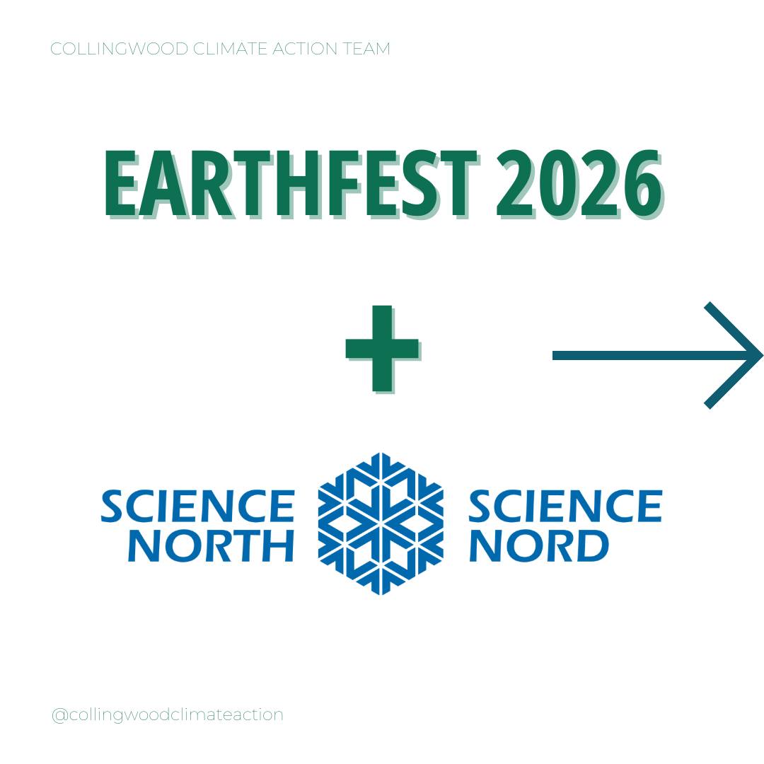 We’re excited to welcome Science North with interactive experiments and live science shows exploring climate, weather, and our planet 🌎📅 Saturday, April 18 🕙 10 AM – 2 PM 📍 Collingwood Leisure Time Club 🎟️ Free & family-friendly
Bring the kids and come explore! 🌱
#earthday #earthfest #earthfest2026 #climateaction #kidfriendly #communityevents #collingwood