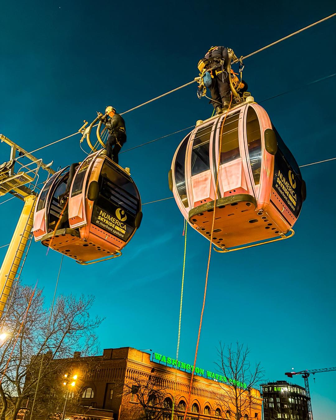 🚒 Regional Tech Rescue Training
Last week, our Regional Tech Rescue Team had an incredible opportunity to train at the downtown Spokane gondola and the John A. Finch Arboretum 🌲🚠
Crews focused on gaining access and safely removing patients from challenging, hard to reach locations, the kind of situations where training makes all the difference.
We’re grateful for the opportunity to train in real world environments at some of the most unique and beautiful locations in our county.
City of Spokane Fire Department
Spokane Valley Fire Department
#SCFD9 #TechRescue #Training #Spokane #PublicSafety