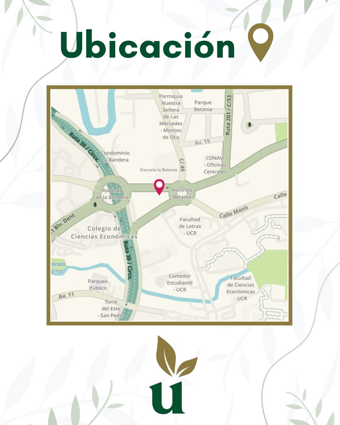 ¿Buscás una opción de salud y bienestar más consciente y natural? 🍃
Estamos más cerca de lo que pensás para brindarte la seguridad y el cuidado que tu sonrisa y cuerpo merecen.
📍 Ubicación: Segundo piso, frente a la Escuela La Betania
(entre la Bandera y la Rotonda).
🕑 De lunes a viernes 9:30am a 6:30pm
📞 Contáctanos al WhatsApp: 8748-0422
¡Sentite como en casa! 🏠💚