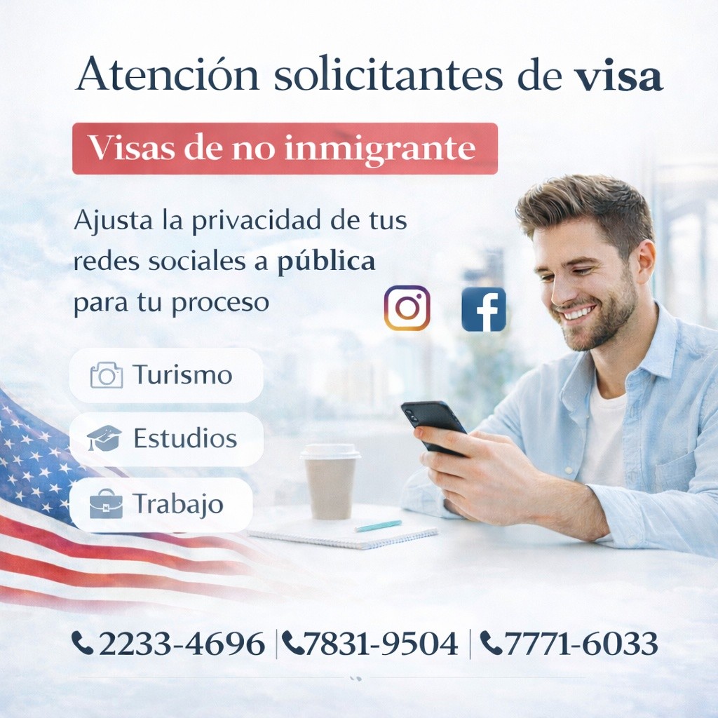 Si estas aplicando hacia la categoria NO INMIGRANTE toma esto en cuenta!
