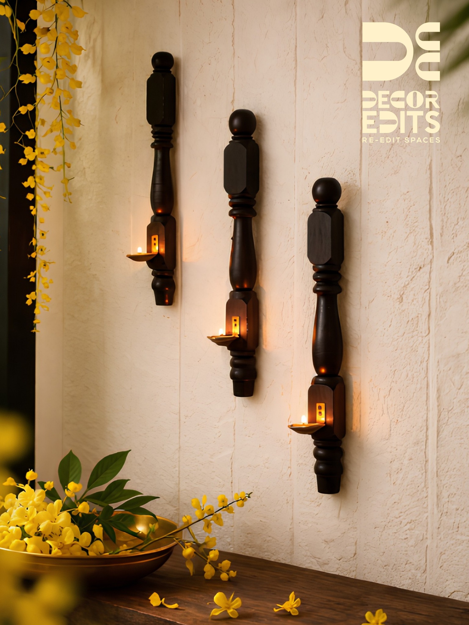 Celebrate Vishu, the festival of new beginnings, by adorning your home with décor that reflects Kerala’s timeless traditions. ✨🌼
This carousel brings together a beautiful selection of heritage-inspired pieces — a handwoven screwpine table runner, an elegant wooden frame for the iconic Aranmula mirror, a fabric table runner with intricate gold appliqué work, and antique-style wall hanging diyas that fill your space with a warm festive glow.
Thoughtfully crafted and rooted in tradition, these pieces are perfect for styling your Vishu kani arrangement, dining table, prayer corner, or living spaces, adding texture, culture, and festive elegance to your home.
Let your home reflect the spirit of Vishu a celebration of light, prosperity, and beautiful beginnings.
DM us or whatsapp us at 9778758496 for further enquiries.
#vishu #vishu2026 #vishudecor #keralafestival #keralahomedecor #aranmulamirror #traditionaldecoration #tabledecoration #TableRunner #HeritageDecor #antiquedecor #homestyling #indiandecorideas #festivedecorideas #keralatradition