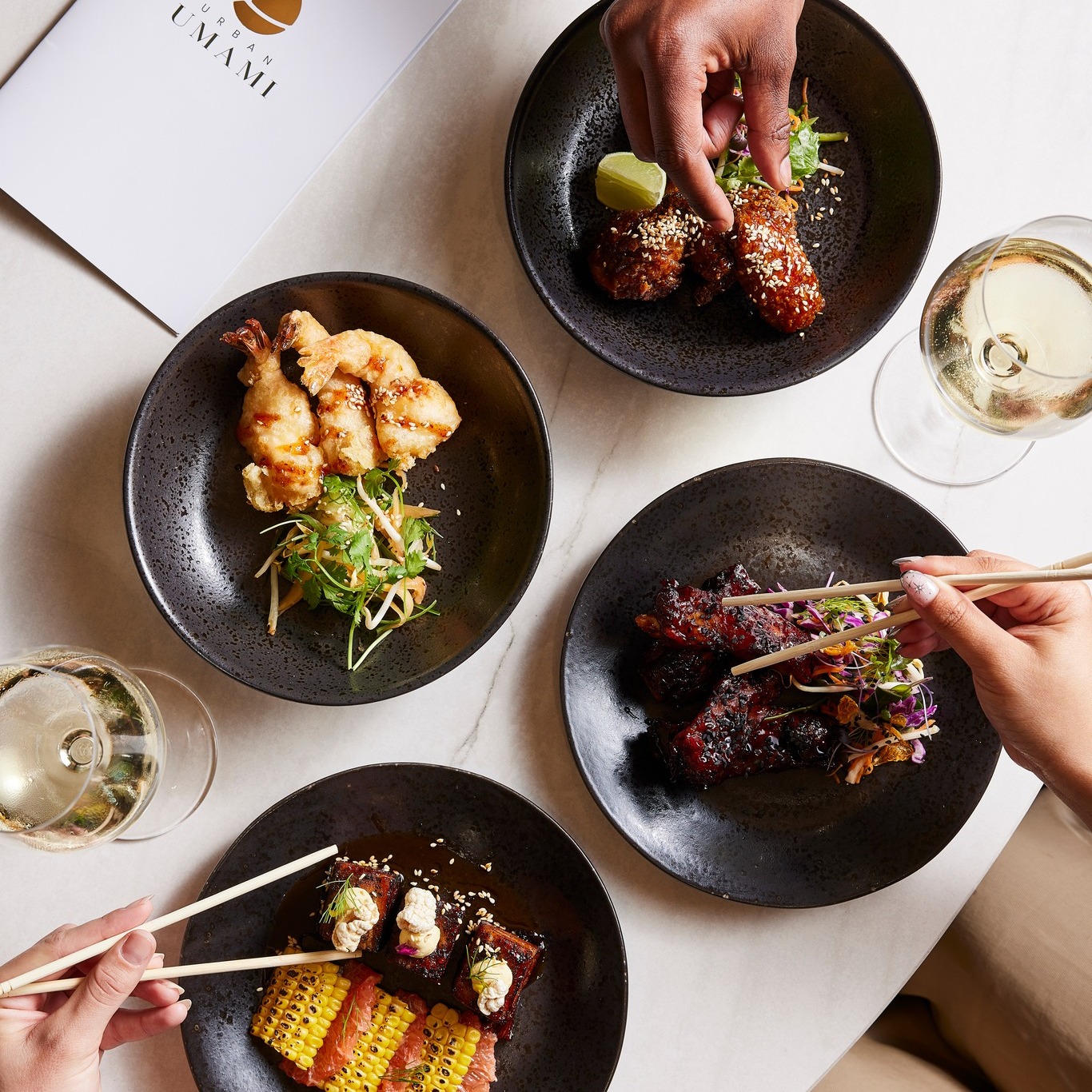 Bold bites and zero compromise. ✨
Elevate your afternoon with a culinary playlist that changes the way you dine. At Urban Umami, we believe variety is the only requirement for a truly soulful meal.
Our Small Plates offer is designed to let you taste the best of our menu, offering any five plates for R465 every day from 12:00. It’s more than just a meal; it’s a high-energy transition into the best part of your day, where every dish is a new discovery.
Claim your seat at the table and let the afternoon unfold. 🥢