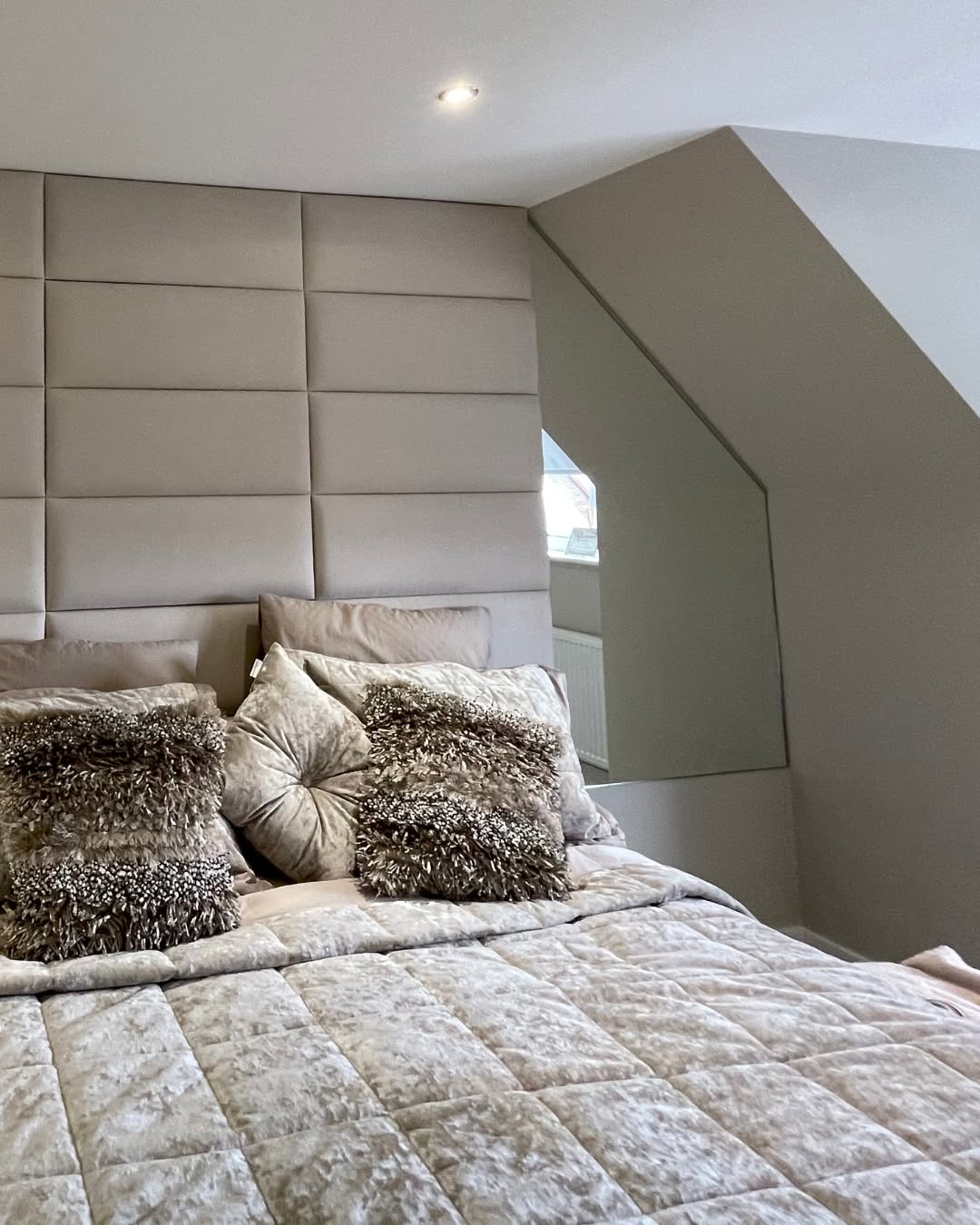Mirrors reflect the light, instantly making a space seem bigger and brighter 🤩
The bespoke mirrored panel in this bedroom alcove is effective and very chic!
To find out more about our stylish mirror and glass solutions, visit our website - link in bio.
#bedroomdesign #bedroomstylingideas #mirrordesigns