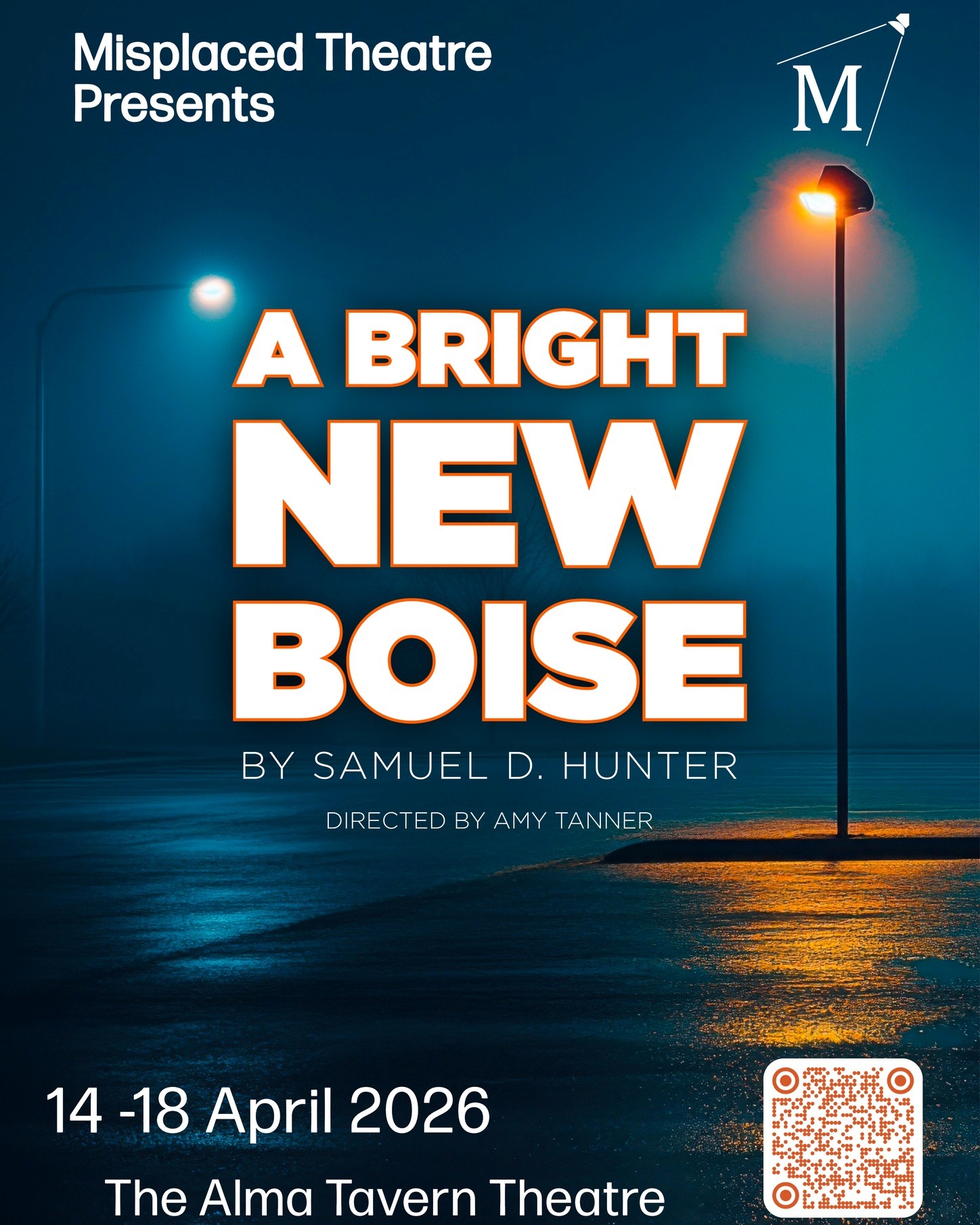 Samuel D Hunter's extraordinary OBIE award-winning play hits the Alma stage next week. "a play that marches in the footsteps of Sam Shepard's acid comedies, set in the weird American West..." (Washington Post).
Produced by Misplaced Theatre, directed by Amy Tanner and featuring an absolutely superb cast, this earnest comedy is not to be missed.
A BRIGHT NEW BOISE 8pm 14-18 April - tickets on our website.
www.tickettailor.com/events/almatheatrecompany/2008778
"Hunter has such highly sensitive antennae for the look and rhythm of mundane places that A Bright New Boise develops an authentic texture, separate from other pieces in its genre.” – The Washington Post
