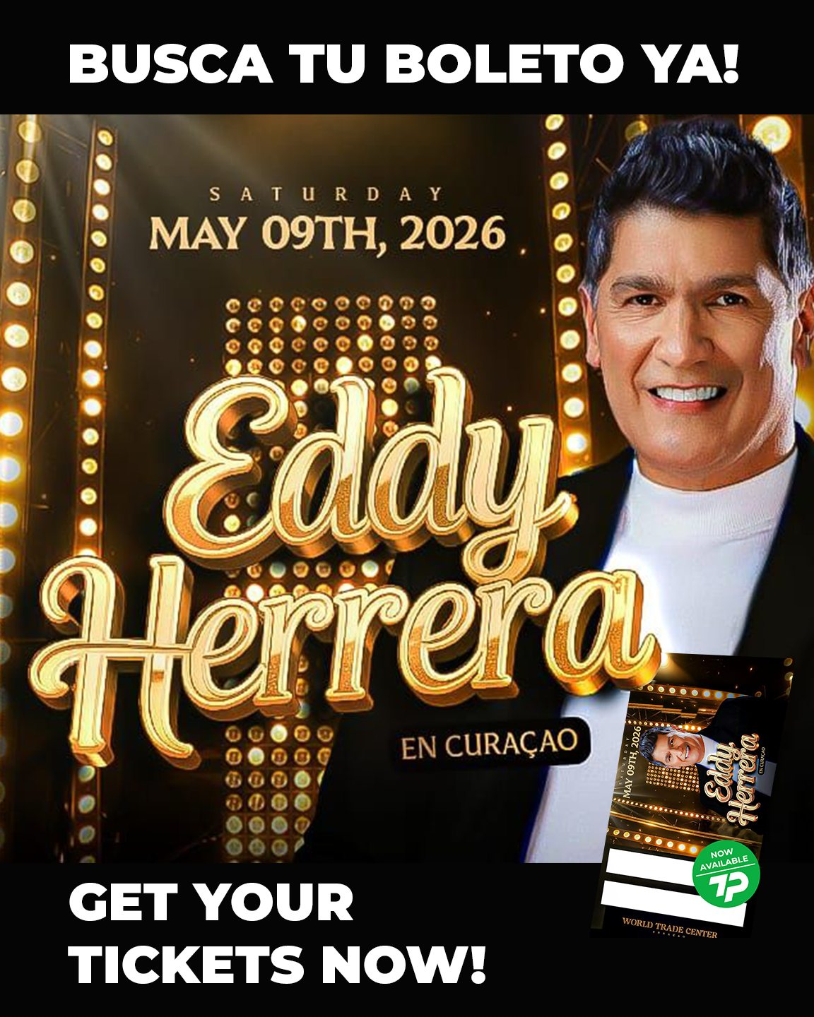 ¡Latinos en la casa! Bailemos toda la noche con eventos increíbles. Consigue tus boletos en Ticketpoint: tenemos todos los boletos para estos eventos fantásticos. ¡Desde merengue hasta vallenato y desde el stand-up hasta denbow!
---
Ticketpoint está convenientemente ubicado en el centro comercial Zeelandia, al lado del Building Depot. 🔥Abierto los martes y miércoles de 12:00 a 16:00 y los jueves, viernes y sábados de 12:00 a 18:00. ¡También puedes comprar tu boleto online y recoger cuando quieras!