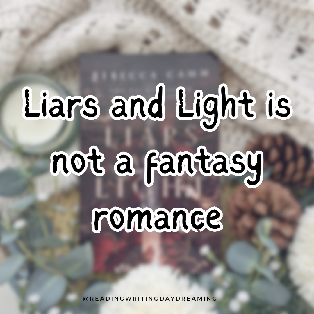 Liars and Light is not a fantasy romance novel.
There is romance in the story, but ultimately it is a fantasy book about two women in a world that doesn't wish for them to have power.
Both Nora and Evelyn view the world through narrow lenses but from different points of view. As the series progresses, so does how they see and interact with the world as it grows around them.
Liars and Light is perfect if you're a fan of fantasy with...
❤️ found family
❤️ magic
❤️ rebellion
❤️ strong female characters
❤️ romance
❤️ adventure
❤️ and much more!
#thevalmenessianchronicles #bookstagram #instabook #bookish #bookworm #igreads #fantasybooks #indiebooks #readingwritingdaydreaming #booksbooksbooks #readersofinstagram #booksofinstagram