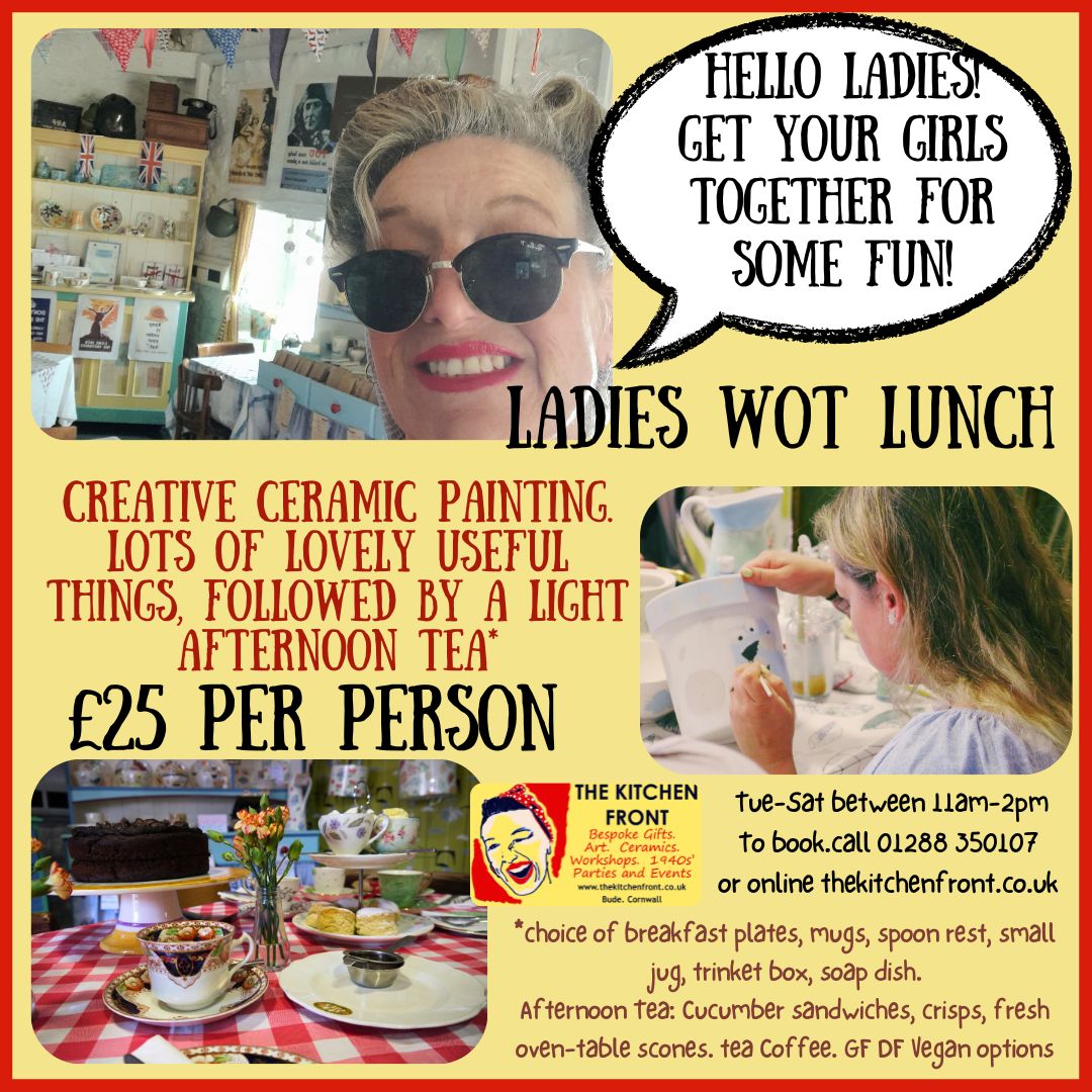 We still have all sorts going on here until 18th April 🌷
From creative workshops and vintage experiences to lovely tearoom treats, there is plenty to enjoy for all ages.
✨ 1940s Pop-Up Tea Room
🎙️ WWII Social History Evenings
🍷 Creative Evenings – Drinks & Graze
🫖 Ladies Wot Lunch
🎨 Daily Creative Workshops
👣 Baby Prints
Whether you fancy a bit of cake, a cheerful evening out or something creative to get stuck into, we have some wonderful things lined up over the coming days.
Do take a look and see what takes your fancy, you can book via the link in our bio 👆
#SpringActivities #1940s #Painting #LadiesWotLunch