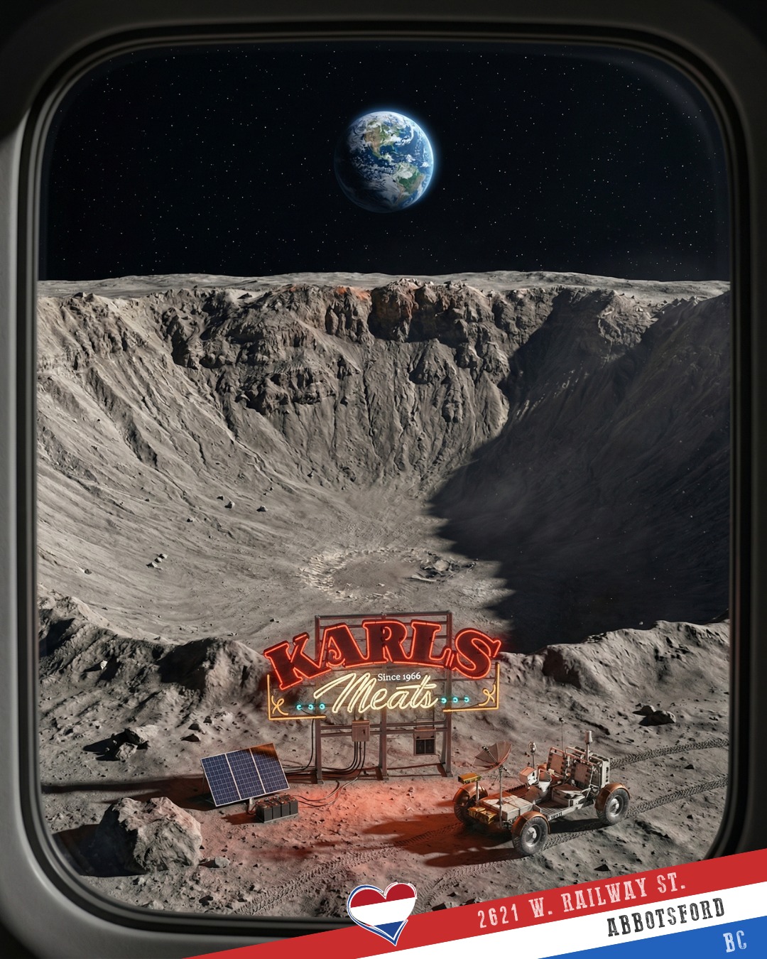 🚀 We knew what those strange lights were all along…
With all this NASA Artemis mission talk, people are watching the Moon a little closer these days… 👀
Not aliens.
Not satellites.
Because even on the dark side of the Moon… the Dutch know where to shop 🇳🇱🌙😄
Guess the astronauts found it too.
Park the rover, grab some sausage, carry on.
🌙 Fresh cuts. No shortcuts.
💪 Worth the trip — no matter how far.
👉 No rocket needed — we’re right here in Abbotsford
Smakelijk eten! 😋 — The Karl’s Meats Team 💪
#KarlsMeats #SupportLocal #DutchHeritage #WorthTheTrip #ButcherShop #Abbotsford #FraserValley #ShopLocal #MeatLovers #OutOfThisWorld