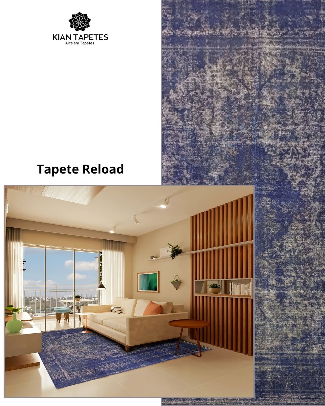 O Tapete Reload se destaca pelo seu design contemporâneo com efeito levemente desgastado, que traz profundidade e sofisticação ao ambiente. Sua tonalidade em azul cria um ponto de destaque equilibrado, sem perder a versatilidade.
Consulte mais sobre o modelo visitando nossas lojas.
📍Rua Henrique Schaumann, 498 - Pinheiros | SP
São Paulo: (11)93044-1854
Caxias do Sul: (54) 3027-1234
.
.
.
.
#kiantapetes #arqdecor #interiordesign #sofisticacao #personalidade #estilo #tapetesimportados #decoração #homedecor #homesweethome #designinterior #arqlovers #confort #casadecorada #DesignDeInteriores