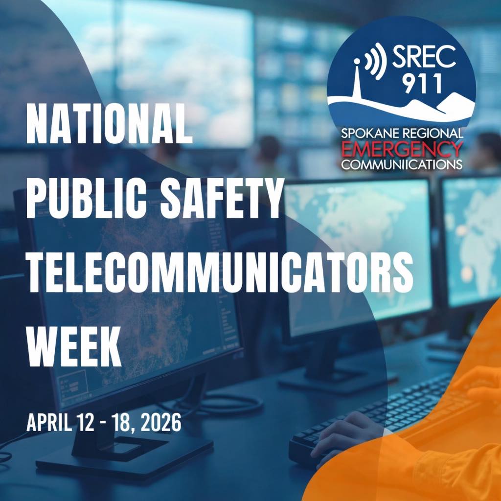 It’s Telecommunicators Week, and we want to give a shoutout to our dispatchers 📞
You’re the first voice on the line and a critical part of every call 🚒 From getting resources moving to keeping information flowing, you keep things running when it matters most.
We appreciate everything you do for our crews and our community 🤝
Thank you 🙏
Spokane Regional Emergency Communications