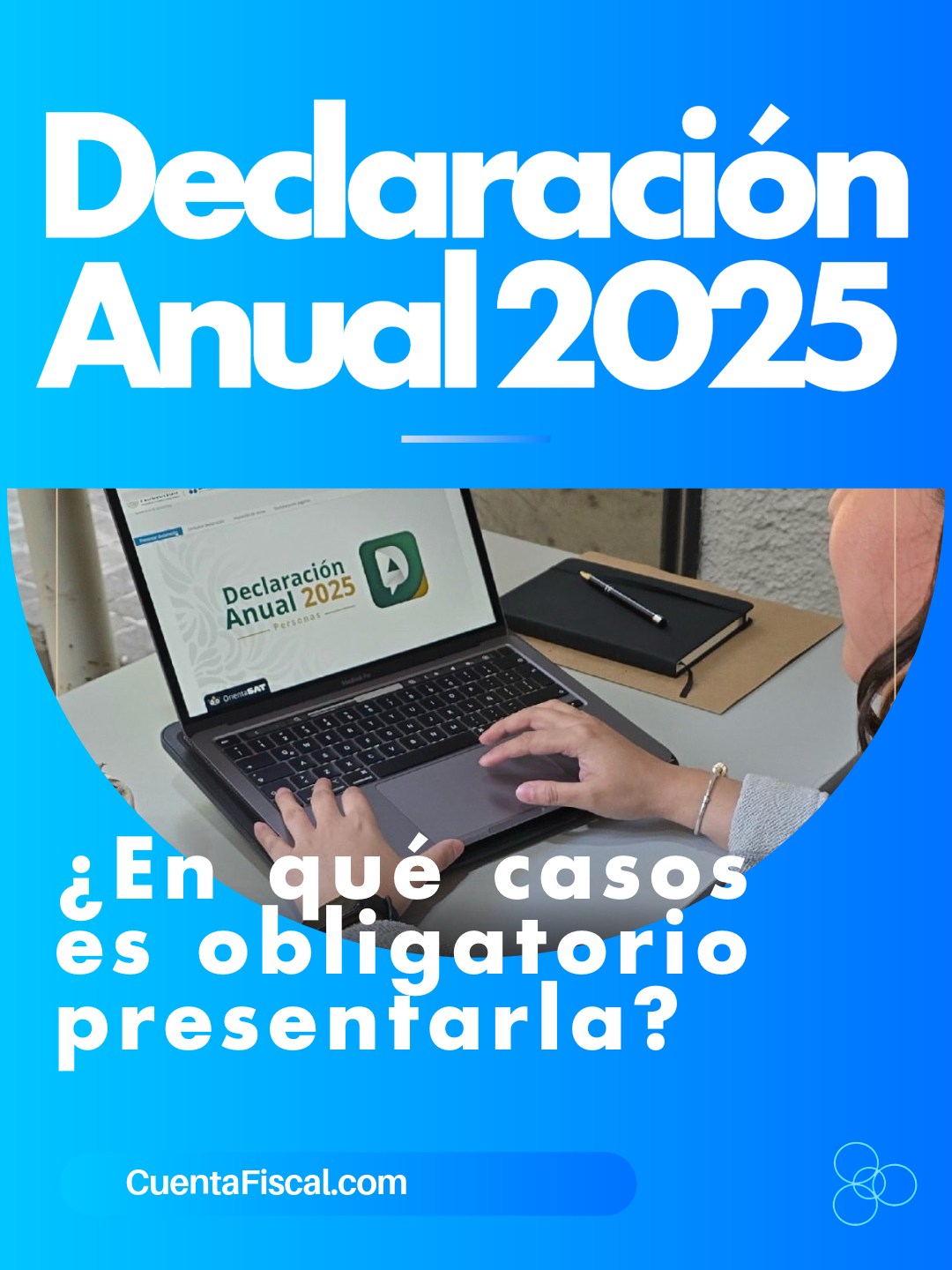¡Que no se te pase abril! ⏳ Desliza y descubre si eres de los obligados a presentar la Declaración Anual 2025.
No importa si eres asalariado, freelance o tienes ingresos acumulables; en cuentafiscal.com te damos el respaldo profesional que necesitas para cumplir con éxito y buscar tu saldo a favor. 💰✅
🔗 ¿Dudas? Resolvemos todo aquí.
Visita el LINK EN NUESTRA BIO para más información y comienza tu trámite con los expertos. ¡Tu paz mental lo vale! 📈