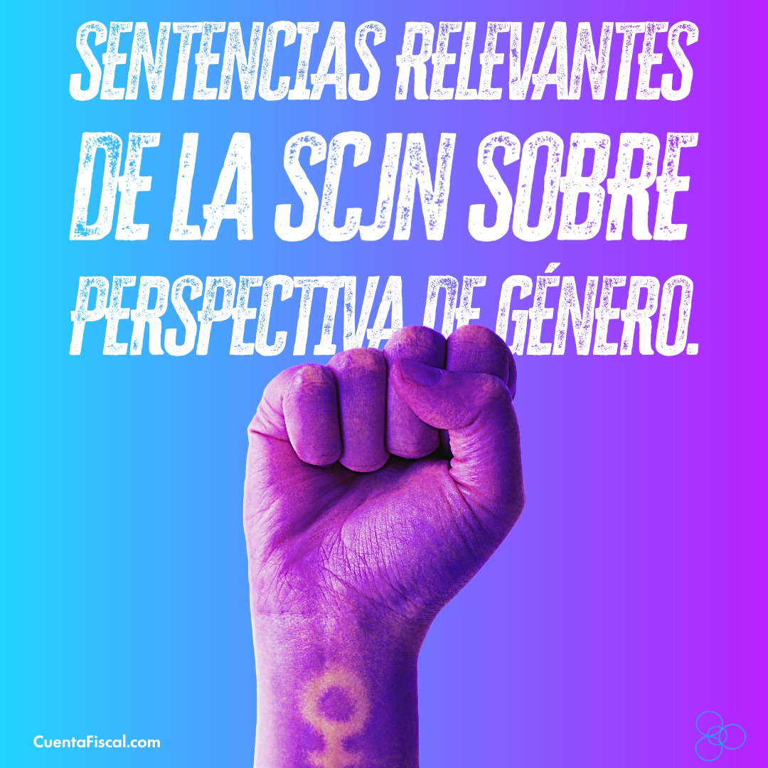 ¿Conoces el impacto de la perspectiva de género en las sentencias de la SCJN? 📑✨
La Suprema Corte de Justicia de la Nación ha marcado precedentes fundamentales que todo profesional del derecho y ciudadano debe conocer. Juzgar bajo este modelo es clave para identificar y remediar situaciones de desigualdad.
Hemos preparado un análisis detallado sobre las sentencias más relevantes en nuestra plataforma.
📖 Lee el artículo completo aquí: 👉 https://www.cuentafiscal.com/post/sentencias-relevantes-de-la-scjn-sobre-perspectiva-de-g%C3%A9nero
Mantente informado con Cuentafiscal.com y comprende mejor tus derechos.
#Justicia #SCJN #Derecho #PerspectivaDeGénero #México #Cuentafiscal #Legal