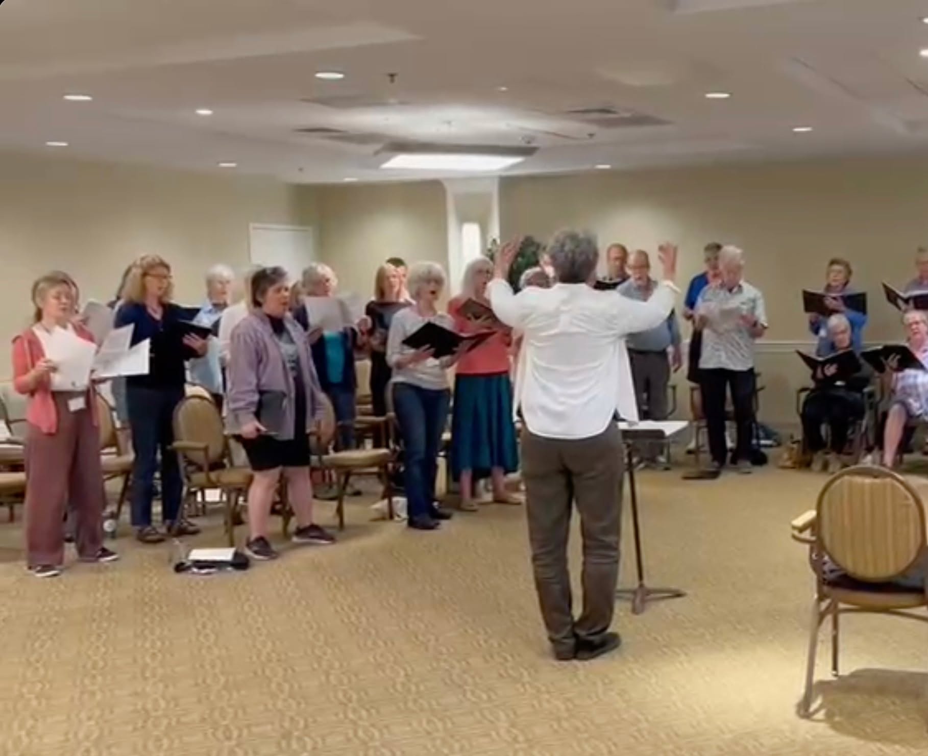 🎶 We're hard at work practicing for our next concert... Keep an eye out for an announcement this month with the details! 🎶
ℹ️ Sea Change Chorale uses massed human voices to celebrate the work of social justice organizations and to raise money and awareness of human needs in our community. We work to support our community through partnerships, musical performances, and direct social action. All concert proceeds and donations go directly to our social justice partners.