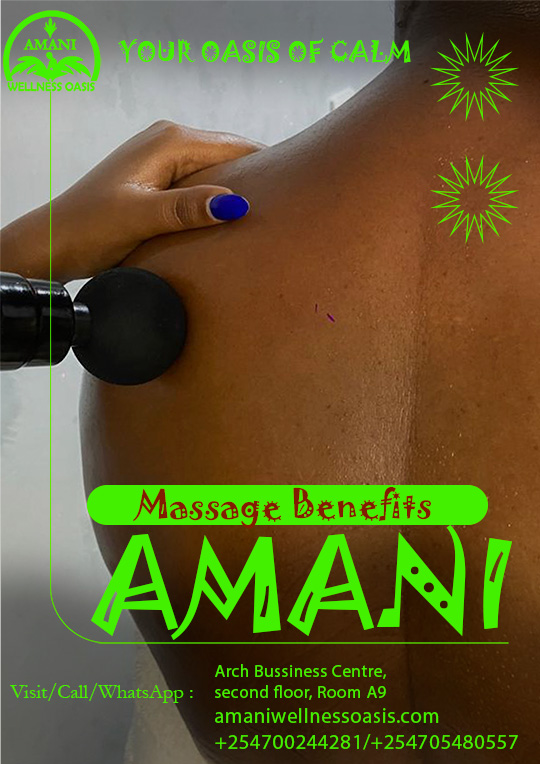 Massage does more than help you relax
Regular massage helps release muscle tension, improve circulation, reduce stress, and support better sleep. It also helps your body recover from daily strain and feel lighter and more balanced.
Taking time for massage is part of caring for both your body and your mind
📍 Arch Business Centre, 2nd Floor, Room A9, Along Eastern Bypass