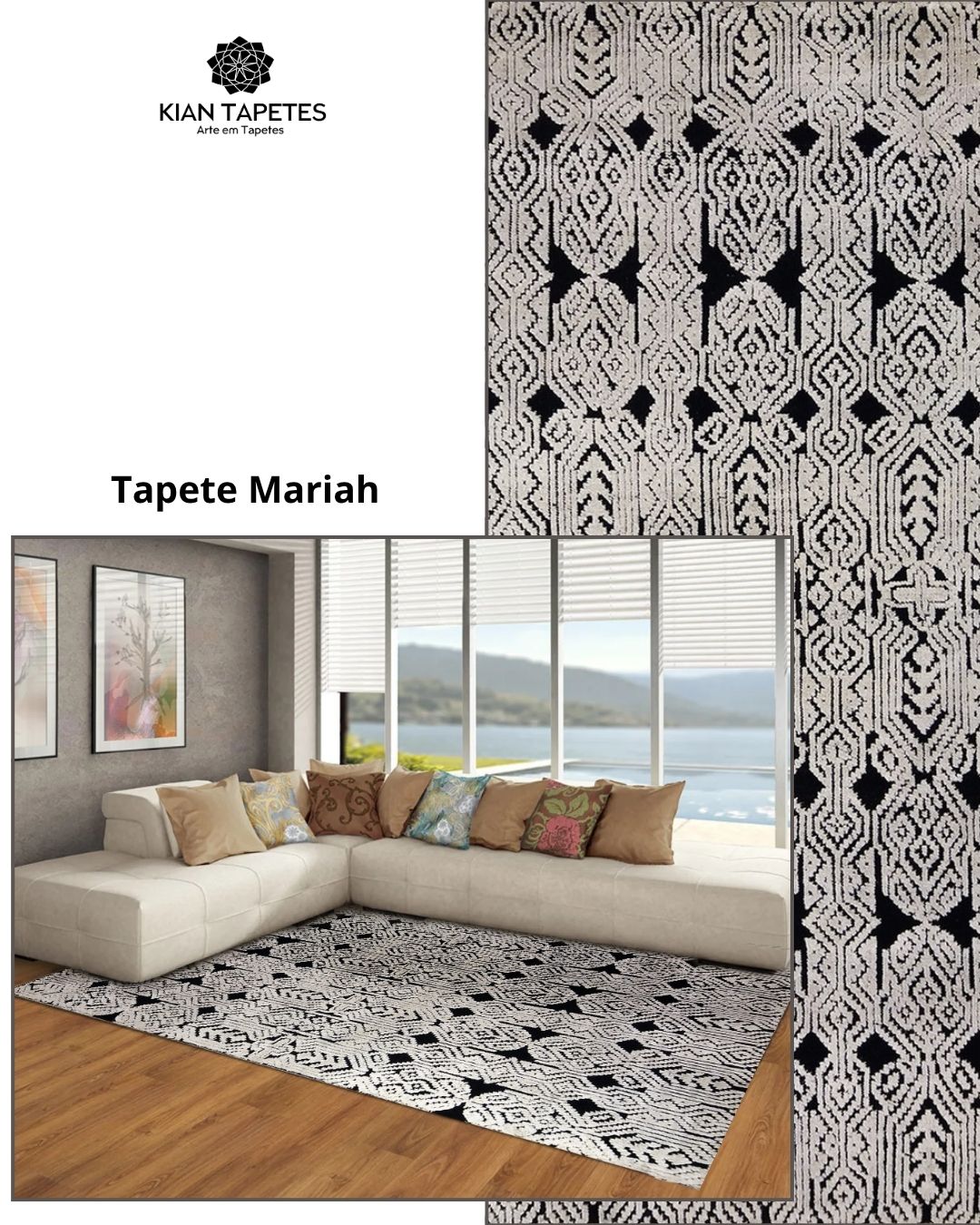O Tapete Mariah traz um design marcante em preto e off-white, com padronagem geométrica que adiciona personalidade e movimento ao ambiente. Seu visual moderno, aliado ao toque confortável, cria um equilíbrio perfeito entre estilo e aconchego.
Consulte mais sobre o modelo visitando nossas lojas.
📍Rua Henrique Schaumann, 498 - Pinheiros | SP
São Paulo: (11)93044-1854
Caxias do Sul: (54) 3027-1234
.
.
.
.
#kiantapetes #arqdecor #interiordesign #sofisticacao #personalidade #estilo #tapetesimportados #decoração #homedecor #homesweethome #designinterior #arqlovers #confort #casadecorada #DesignDeInteriores