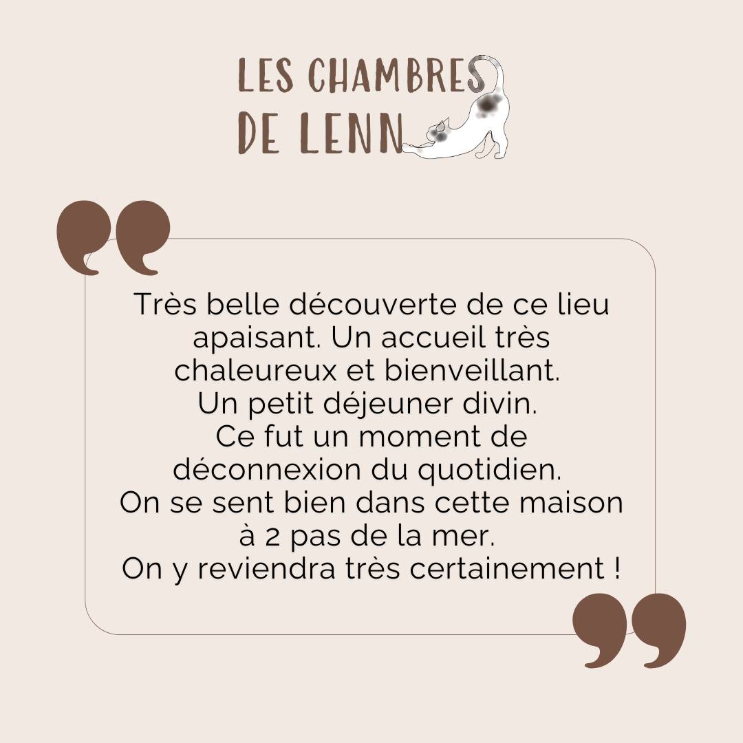 Ils sont passés par Les chambres de Lenn 🐈✍🏼
Pour en savoir plus, rendez-vous sur le site 👉🏼 www.leschambresdelenn.com
➡️ Réservation par mail 📩 : leschambresdelenn@gmail.com ou par téléphone 📞 : 06 84 83 28 26
#bretagne #damgan #morbihan #chambresdhotes #spring #printemps