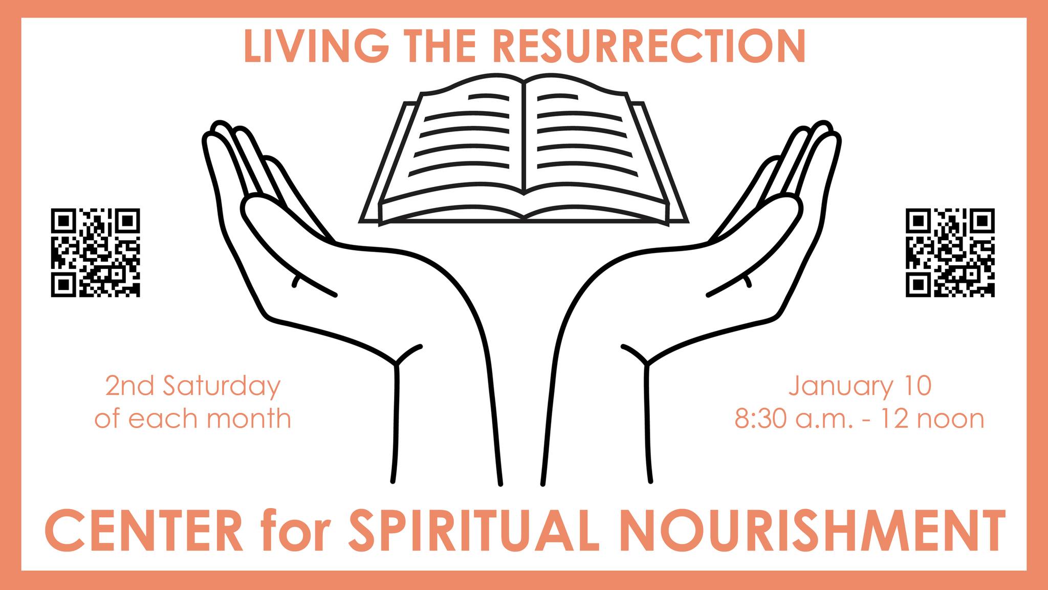 Center for Spiritual Nourishment - This Saturday Morning
Easter isn’t just something we celebrate - it’s something we live! Journey with us as we discover the ways we resist joy and look into how we may be called to bring life, healing, and hope to others. The 2nd Saturday Center for Spiritual Nourishment (CSN) provides opportunities for us to be in a closer relationship with God through an array of experiences that engage the mind, body, and spirit. We gather for breakfast at 8:30 a.m. and sessions begin at various times; you can find the schedule here.
Programs for April center on the theme Living the Resurrection and include something for every spirit seeking nourishment:
-Mindfulness in the Garden
-Resurrection and Purpose: Discovering Your Calling after Easter
-Christian Meditation: Don't Hold onto Me
-Film Screening: A Case for Christ
-Spiritual Direction Circle
You can find all the details at CECevents.org/CSN, or sign up for the CSN mailing list at our website: christchurchcolumbia.org/spiritual-nourishment