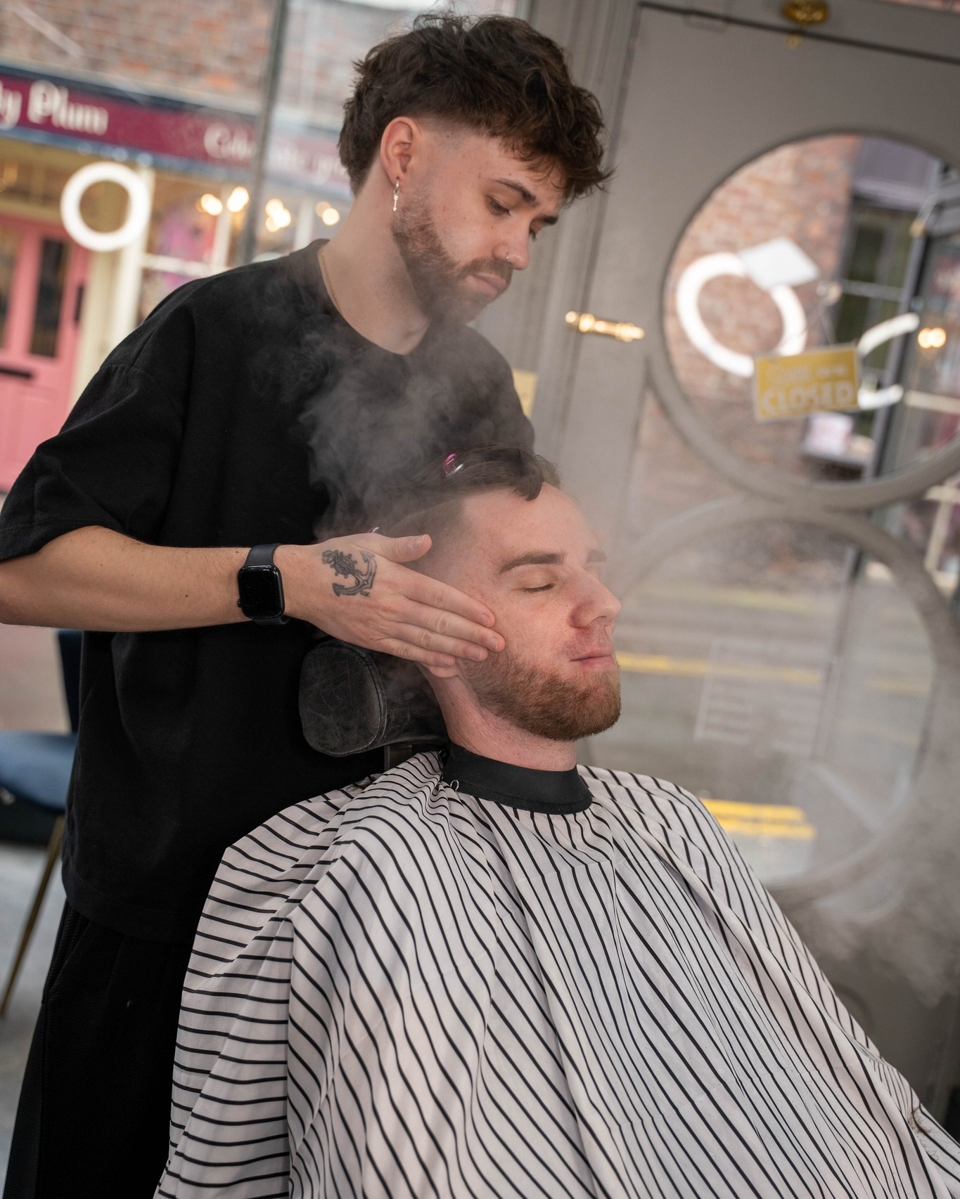 Most lads think a beard trim is just a quick tidy up, but done properly, it’s a different level.
We take our time with it. Hot steam to open everything up, soften the hair, clean the skin underneath… then shape it properly so it actually suits your face, not just a quick once over with the clippers.
You leave looking sharper, but more importantly, it feels better as well.
If your beard’s getting to that “doing its own thing” stage, get yourself booked in.
cratecheshire.nearcut.com