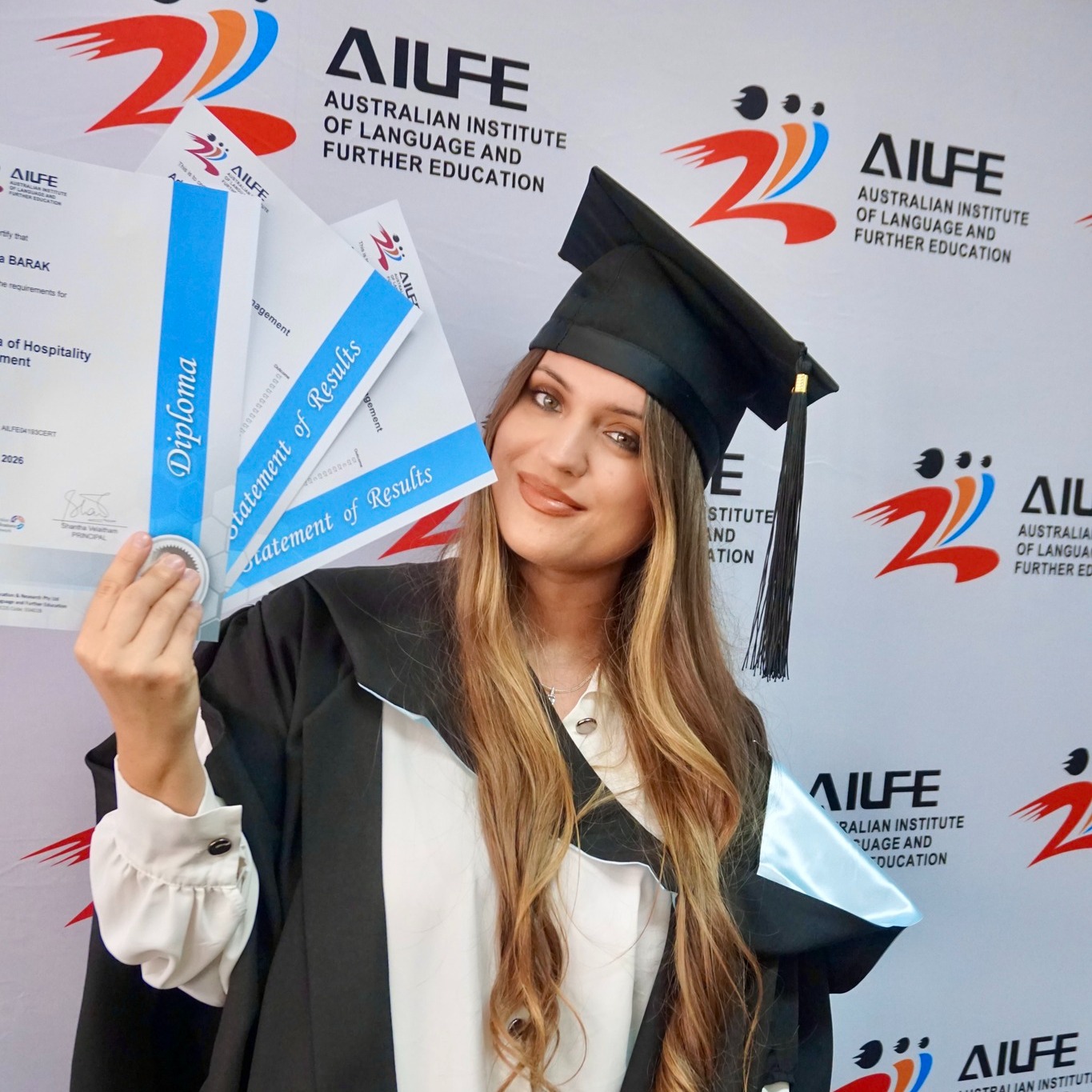 Well done, Adrialina! 👏🇦🇺 We are so proud of our students and of everything they achieve along their journey.
She started her path in Commercial Cookery two years ago at @ailfe.institute , and now she’s ready to begin her career in Australia!💪