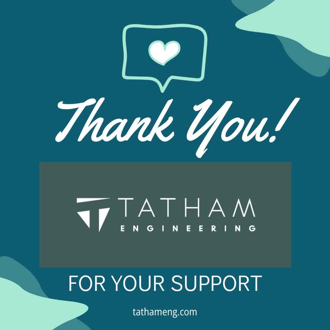 Thanks so much to @tathamengineering for their support AGAIN this year for EarthFest! We truly couldn't do it without their support year after year!
Tatham Engineering is a Canadian employee-owned, consulting engineering firm that specializes in Coastal, Land Development, Municipal Infrastructure, Structural (Buildings and Bridges), Transportation, Water Resources, Water & Wastewater, Electrical and Mechanical engineering, and provides specialized services in Air & Noise, Climate Resilience and Hydrogeology. Founded in Collingwood, Ontario, in 1988, Tatham has built a 35+ year legacy of client service excellence and a steadfast commitment to enhancing their communities. Today, Tatham employs a team of nearly 200 professionals, with branch offices in Barrie, Orillia, Bracebridge and Ottawa. #supportlocal #sponsor #localsponsor #earthday #earthfest2026 #thankyou