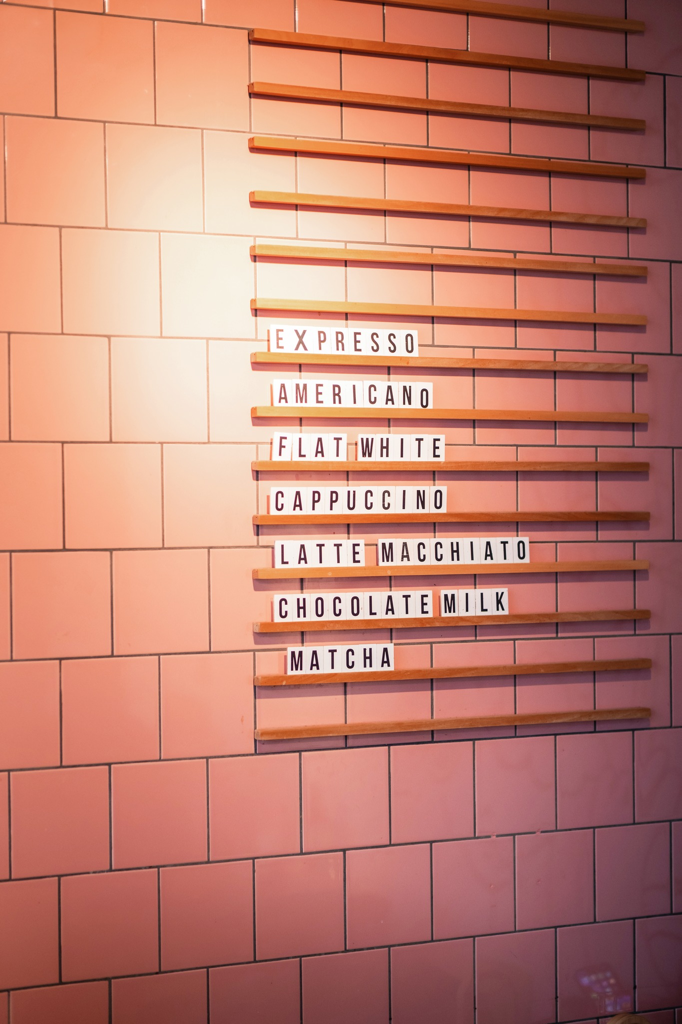 Life is better in pink, especially with a Flat White in hand. 🌸 Check our letter board
for your daily dose of eco-sexy goodness.
#BiteMe #PinkObsession #ConsciousHotels