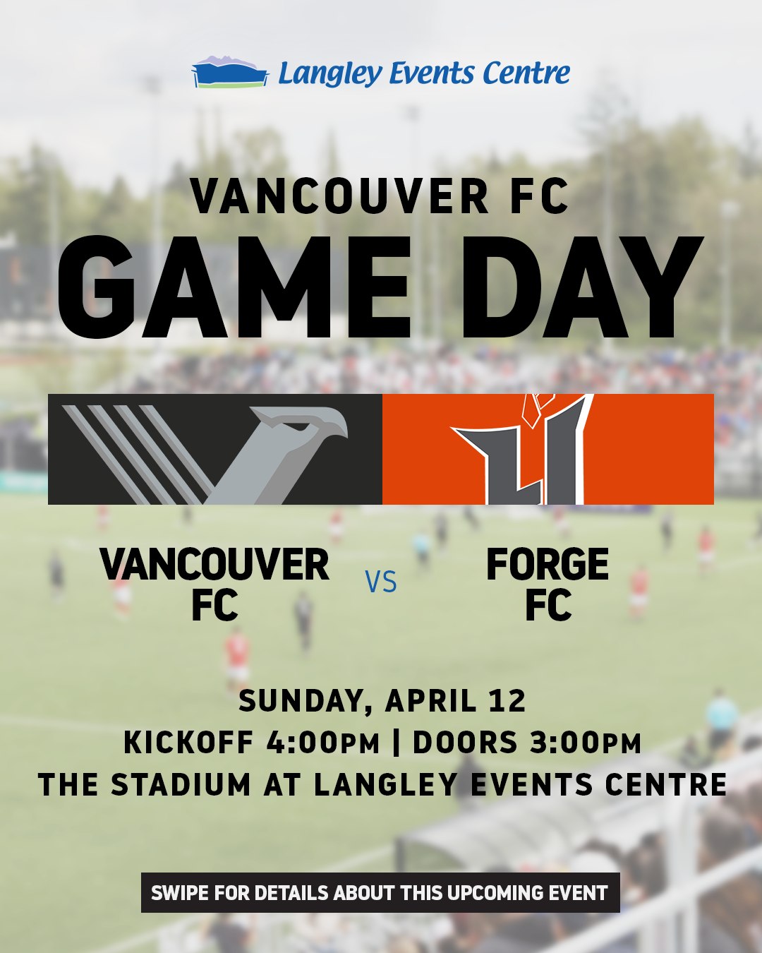 A few things to Know Before You Go ahead of this afternoon's @vanfootballclub match vs. Forge FC