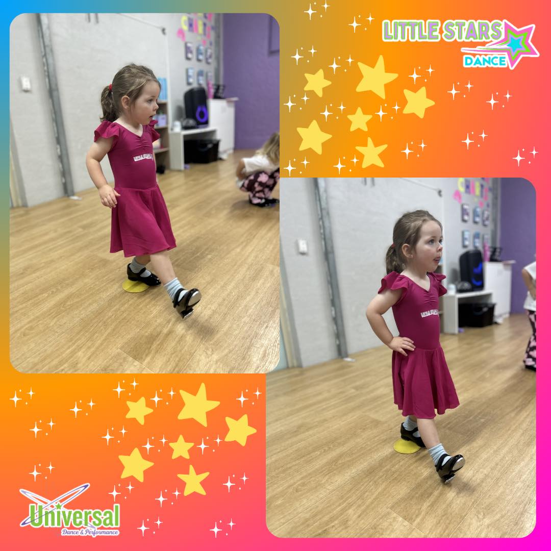 Making music with our feet 🎶✨
Our Little Stars are getting the best of both worlds in their combo classes 🌎💫 Each class brings together the fun of jazz and the rhythm of tap, making it perfect for little ones ready to start their dance journey 💖
Who’s joining us in Term 2? 💃✨
#littlestars #littlestarsdance #littlestarsbigmoves #universaldanceandperformance #como #perthdance #udp #kidsdanceclasses