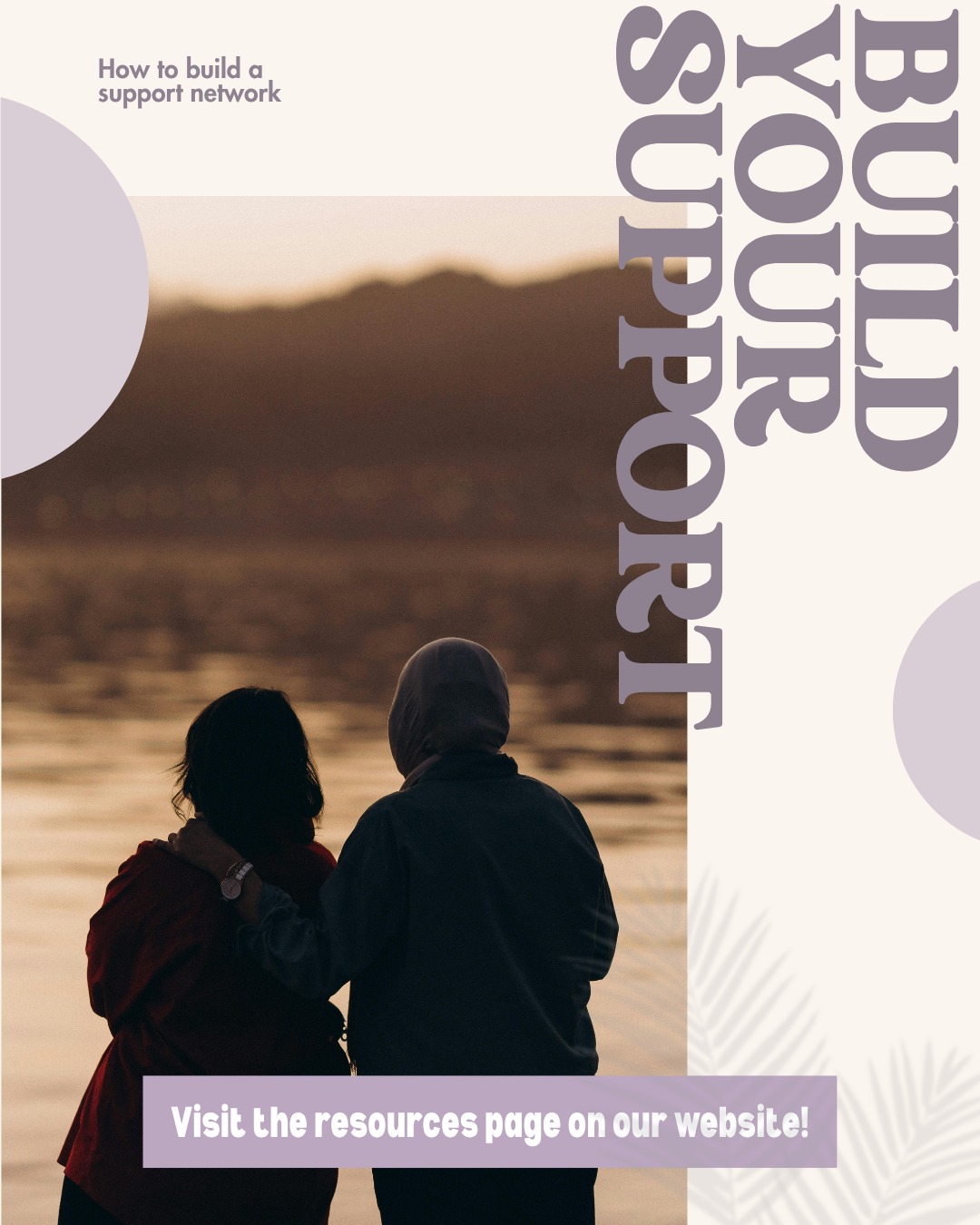 Stronger together. Always 🤝✨
Our How to Build a Support Network resource is here to help you find, grow, and nurture the people around you who lift you up when it matters most.
From recognising the support you already have, to building new, meaningful connections - it’s all about creating a circle you can rely on
Download, explore, and start strengthening your support system 💛
Link in bio
#YoursTrulyCommunity #SupportNetwork #MentalHealthSupport #Wellbeing #OnlineResources #Community #YouAreNotAlone