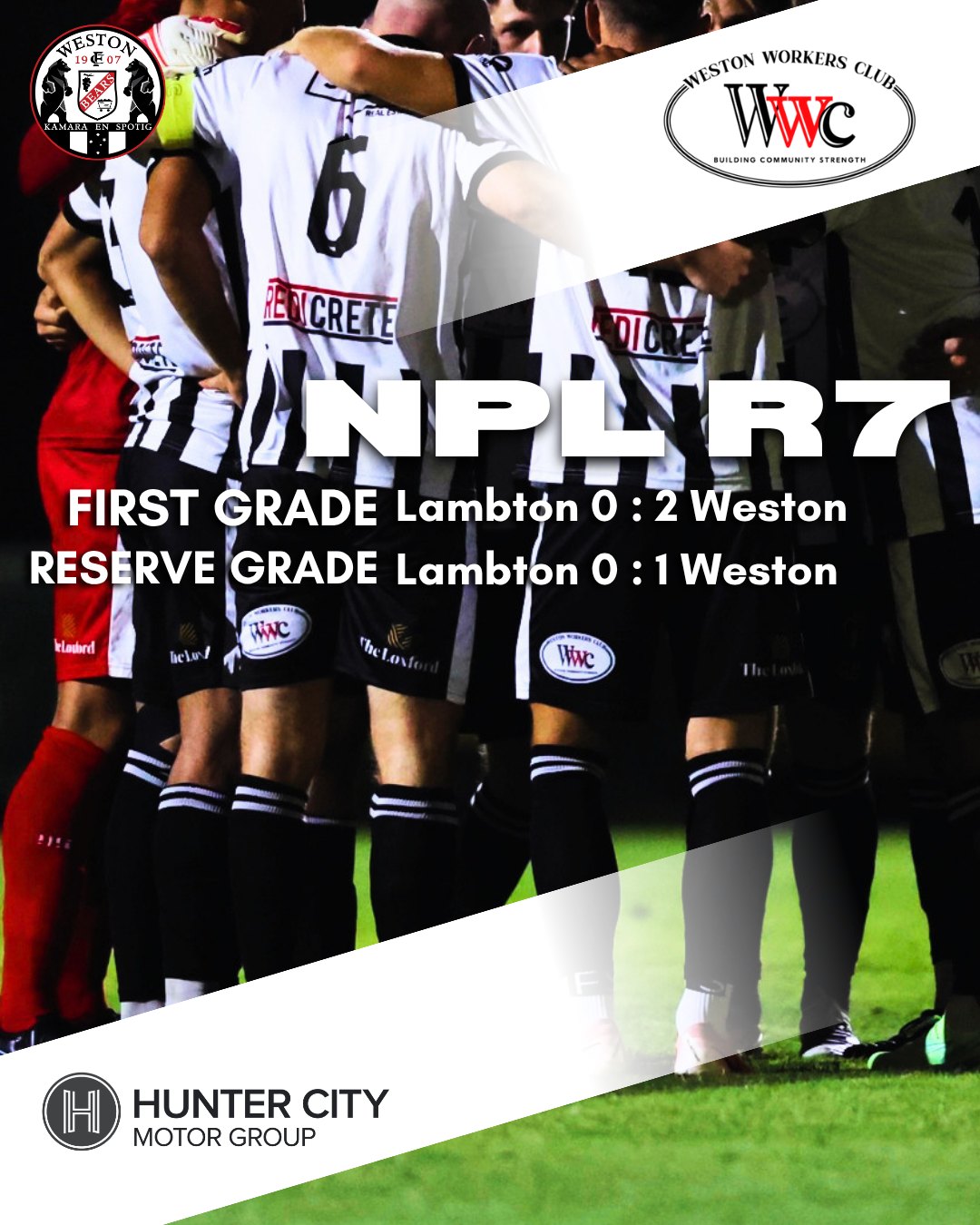 R7 | NPL
@westonworkers | @huntercitymotorgroup