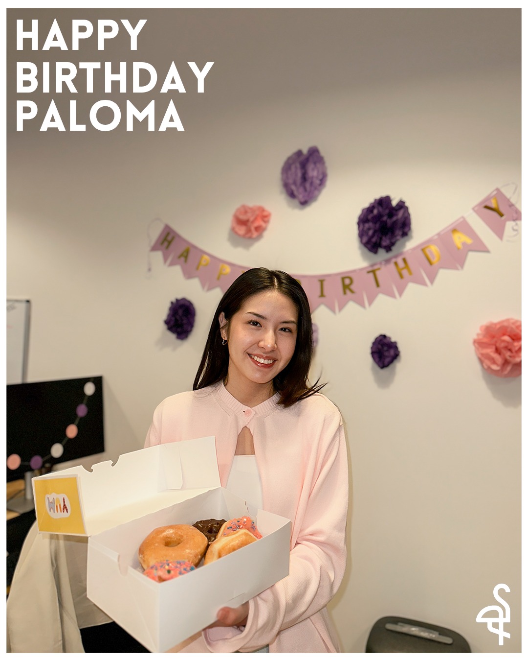 Happy birthday Paloma!🎂
Thank you for the energy, dedication, and creativity you bring to the team. Hope you had an amazing day! #befresco🦩